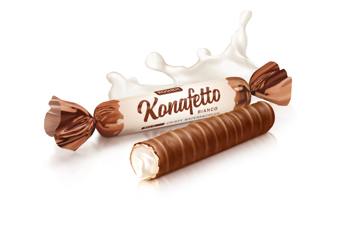 Konafetto Bianco Rurki 1 Kg