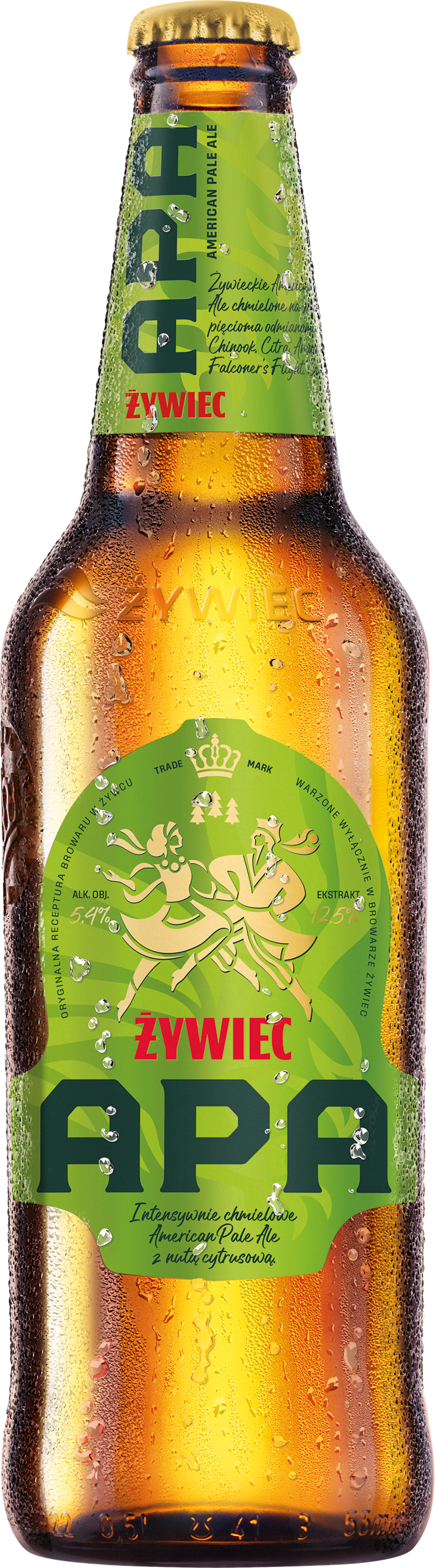 Żywiec Apa Piwo Jasne 500 Ml Karton Butelka Zwrotna