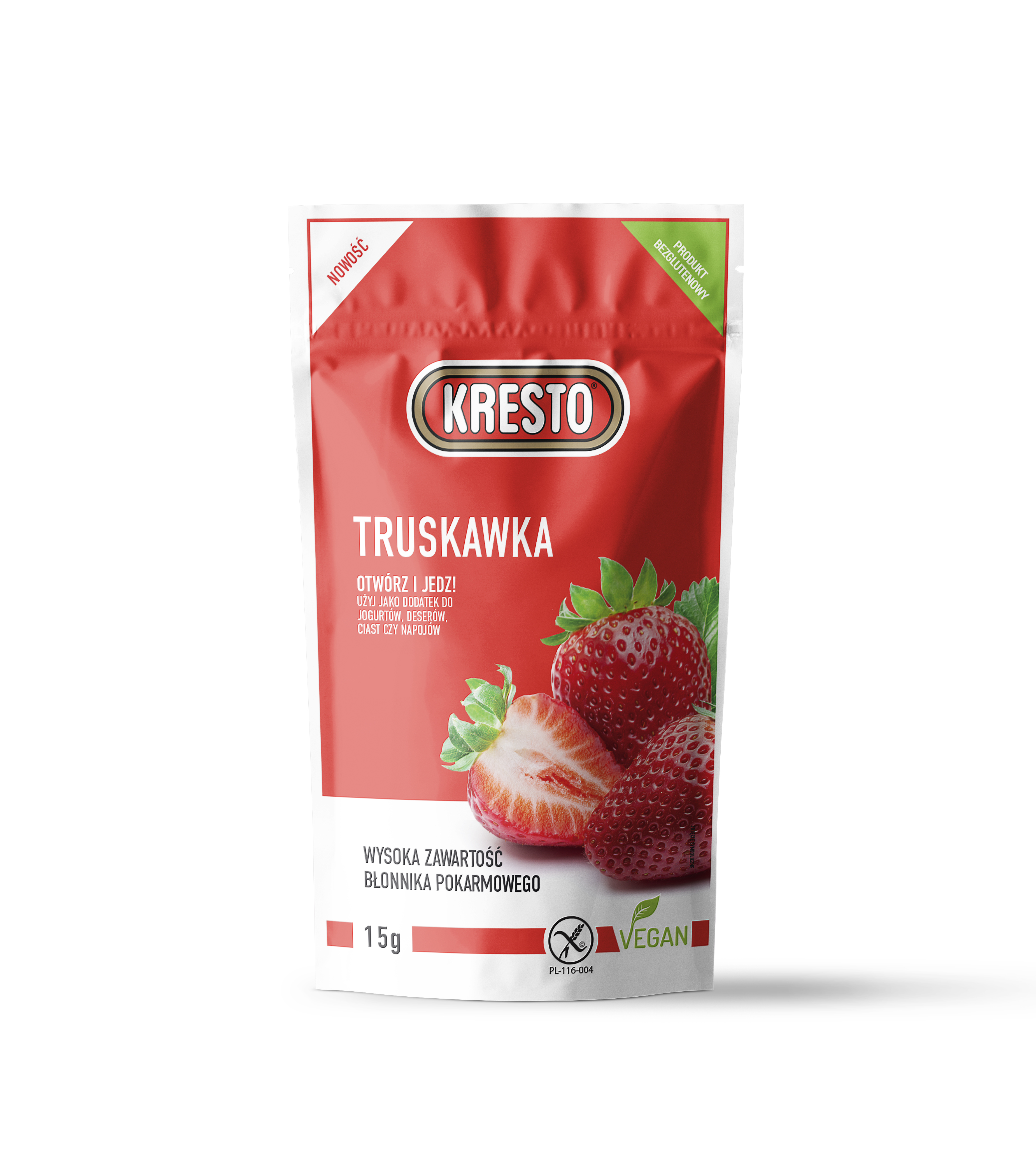 Kresto Truskawka Liofilizowana 15G