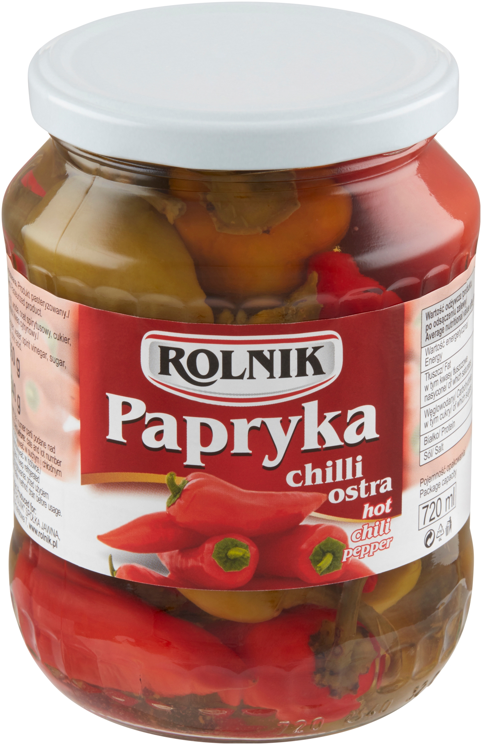 Papryka Chilli Ostra Rolnik 720 Ml