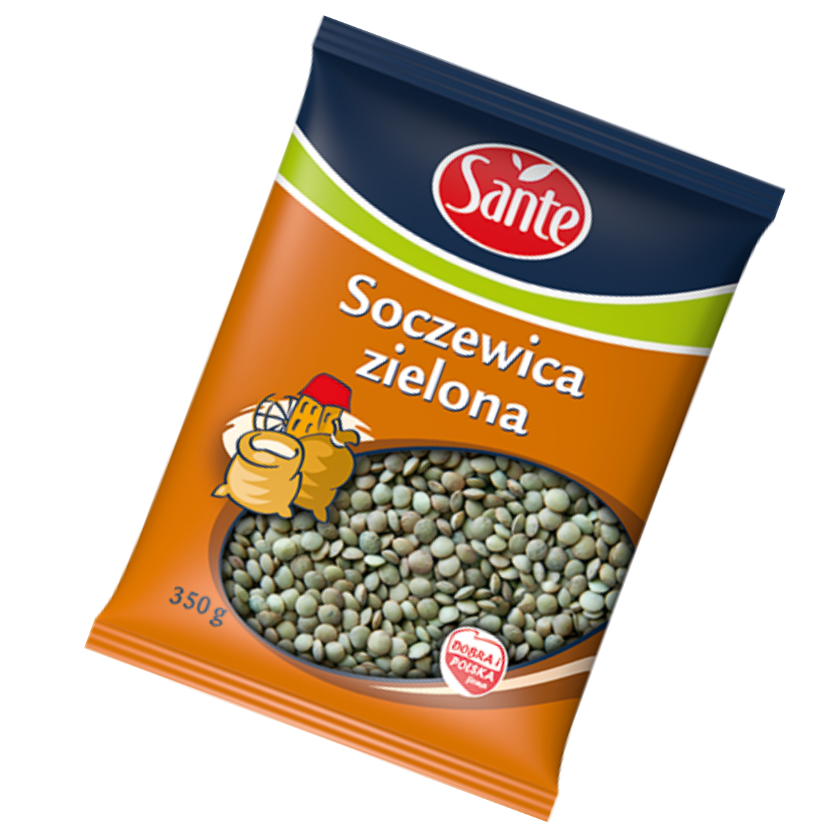 Soczewica Zielona Sante 350 G