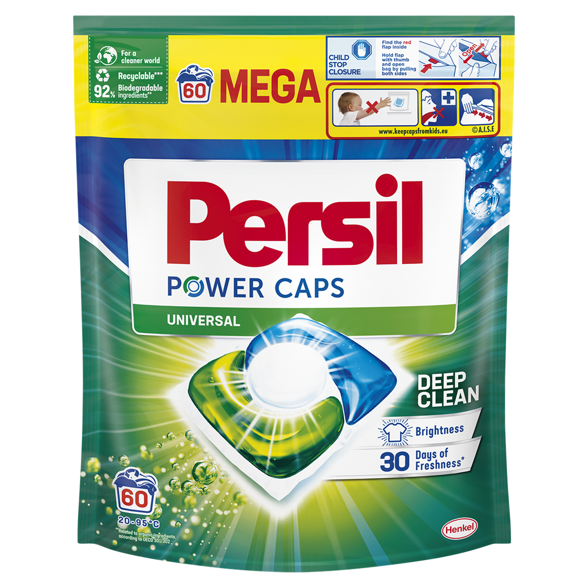 Persil Power Caps Universal 60 Prań 840 G