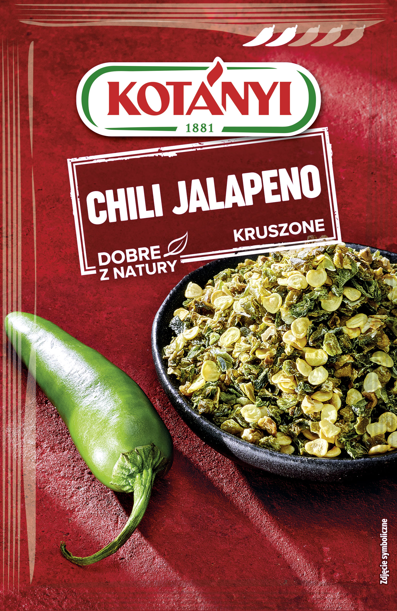 Kotanyi Chili Jalapeno Kruszone 8G