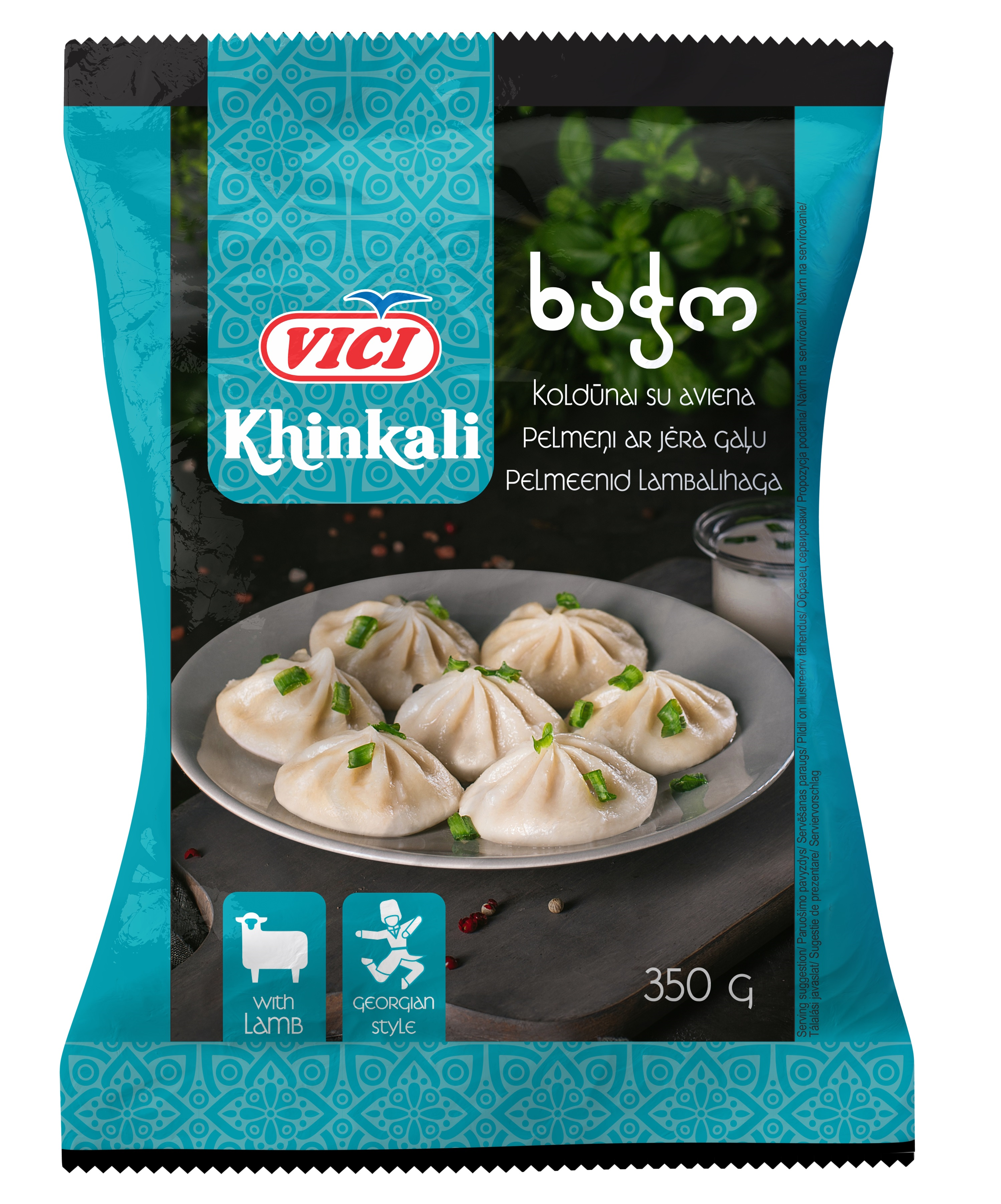 Vici Khinkali. Pierogi Z Jagnięciną 350 G