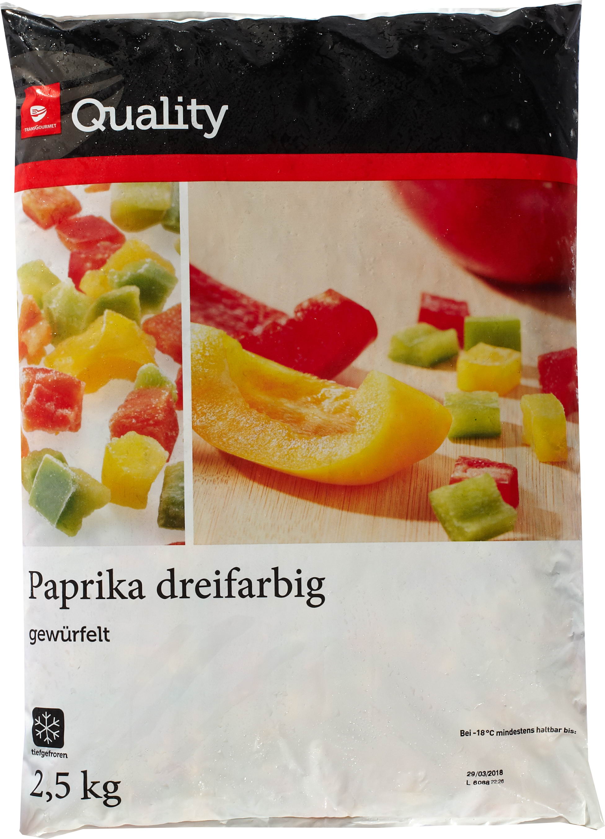 Tgq Papryka 3 Kolory Kostka 2,5Kg