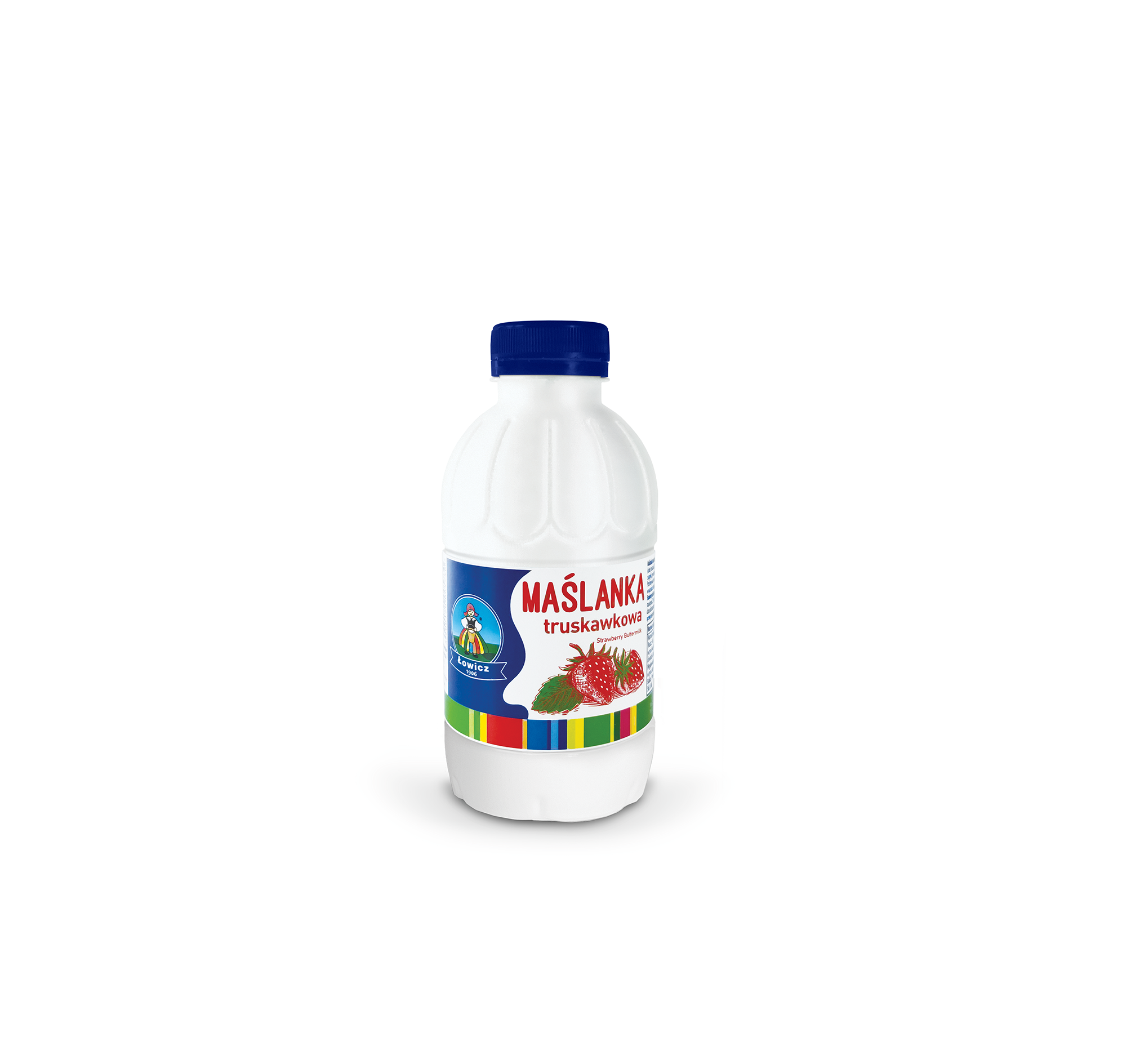 Łowicz Maślanka Truskawkowa 500G