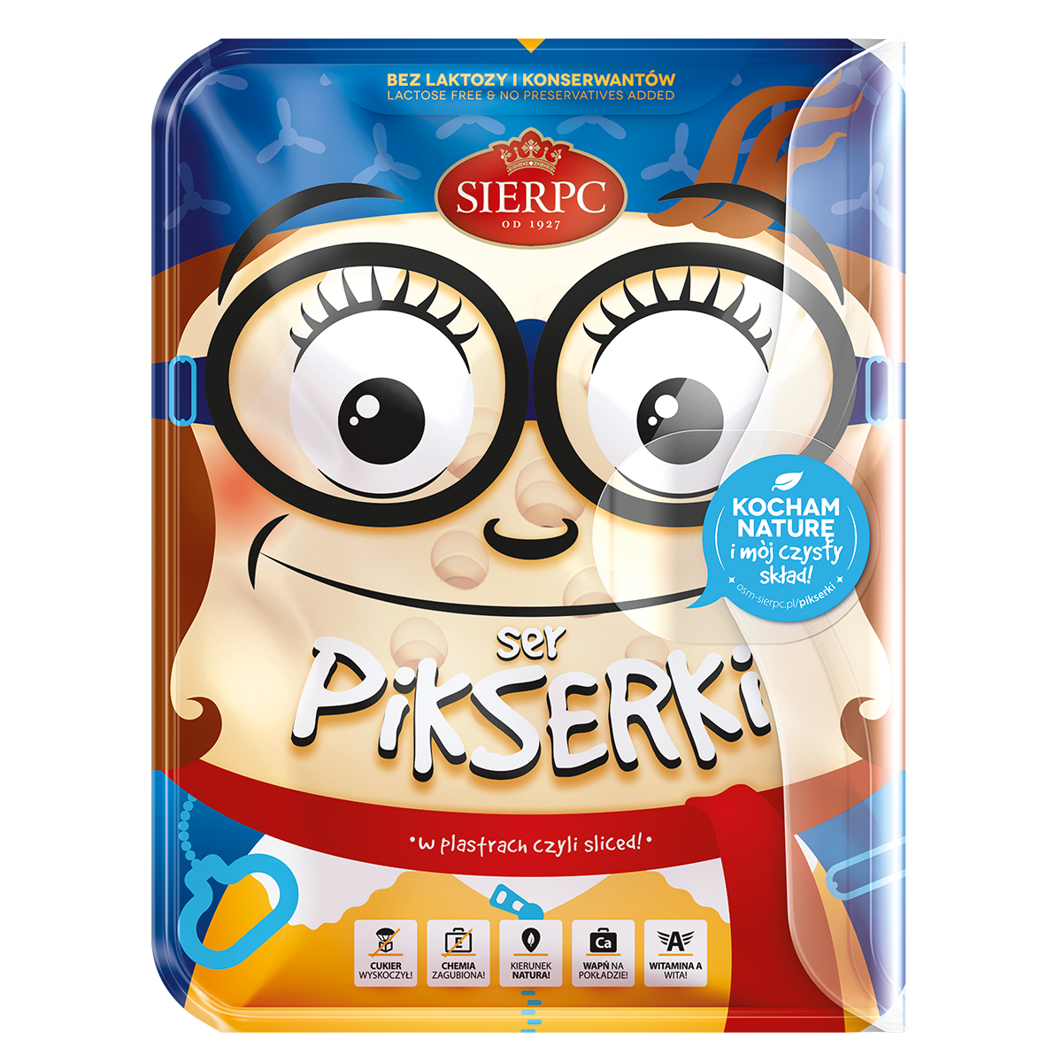 Ser Pikserki Plastry 135G