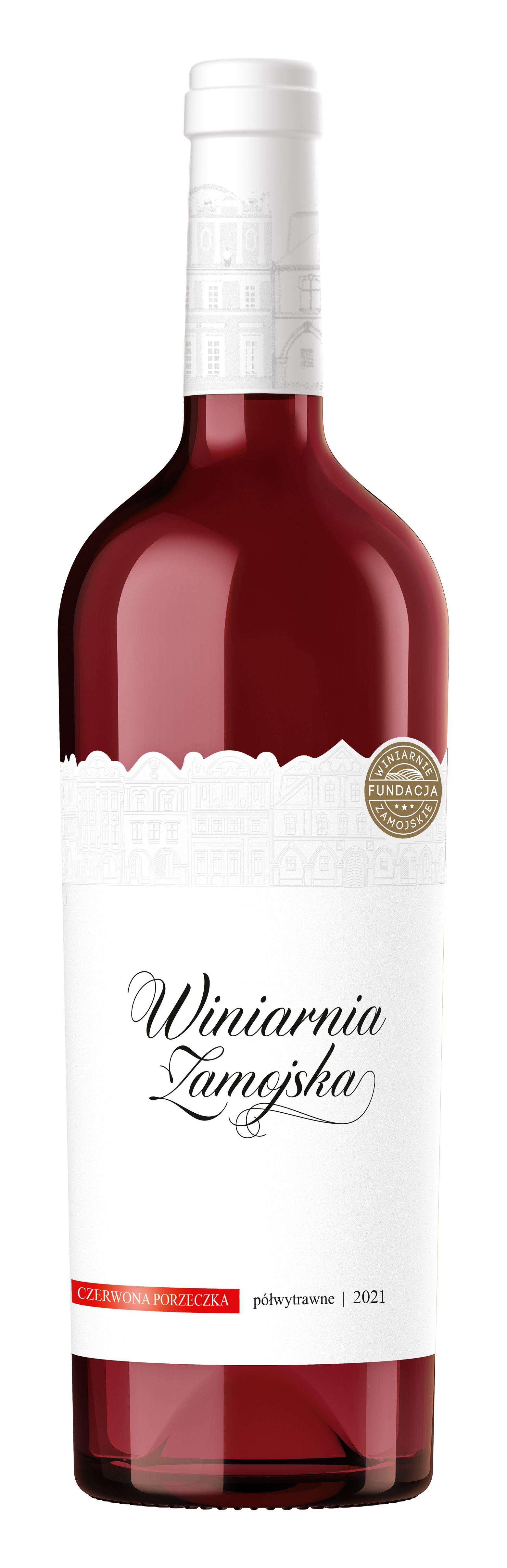 Winiarnia Zamojska Czerwona Porzeczka 750Ml