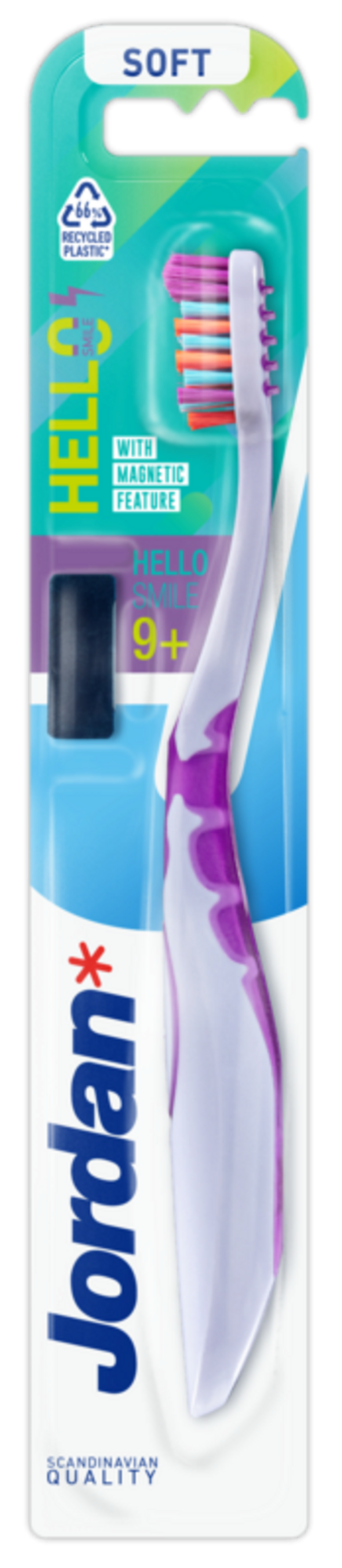 Jordan Szczoteczka Do Zębów Hello Smile Soft (9+ Lat)