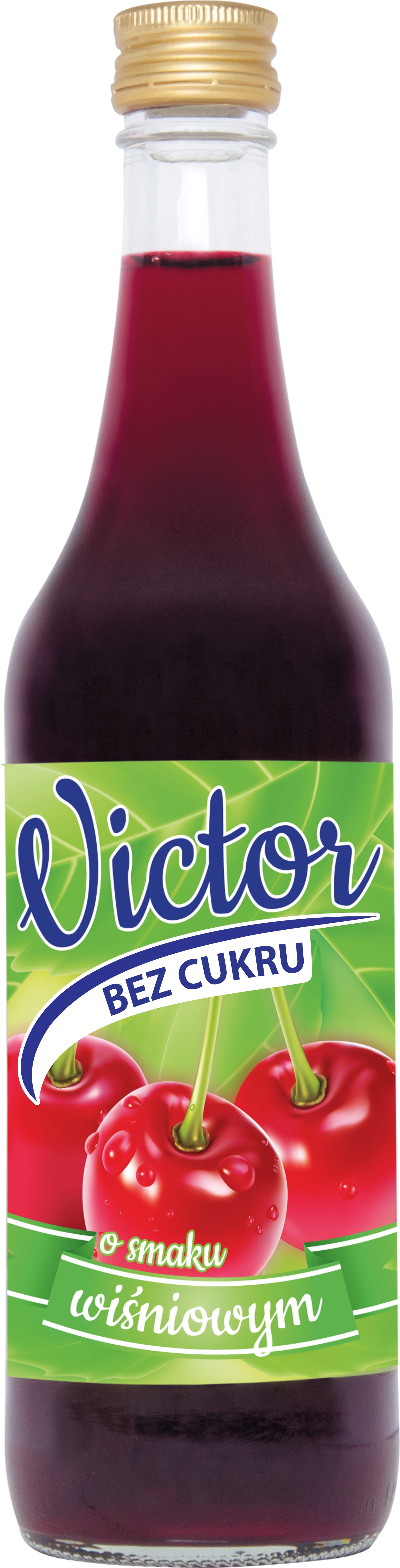 Zaprawa Do Napojów O Smaku Wiśniowym 500 Ml Bez Cukru Victoria Cymes