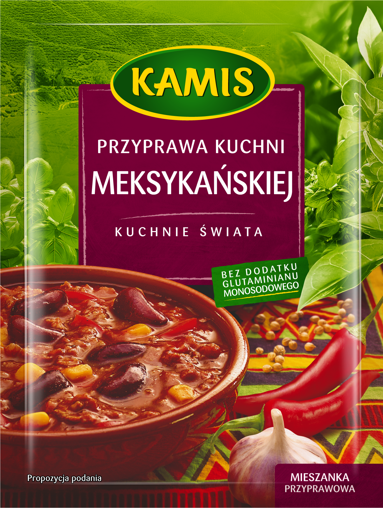 Kamis Przyprawa Kuchni Meksykańskiej Kuchnie Świata 25G
