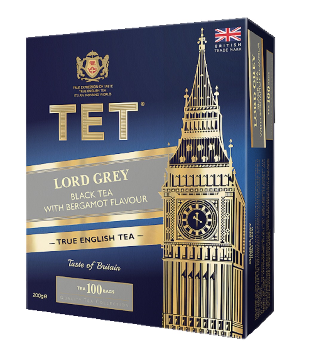 Tet Lord Grey Black Tea 100 Torebek X 2G