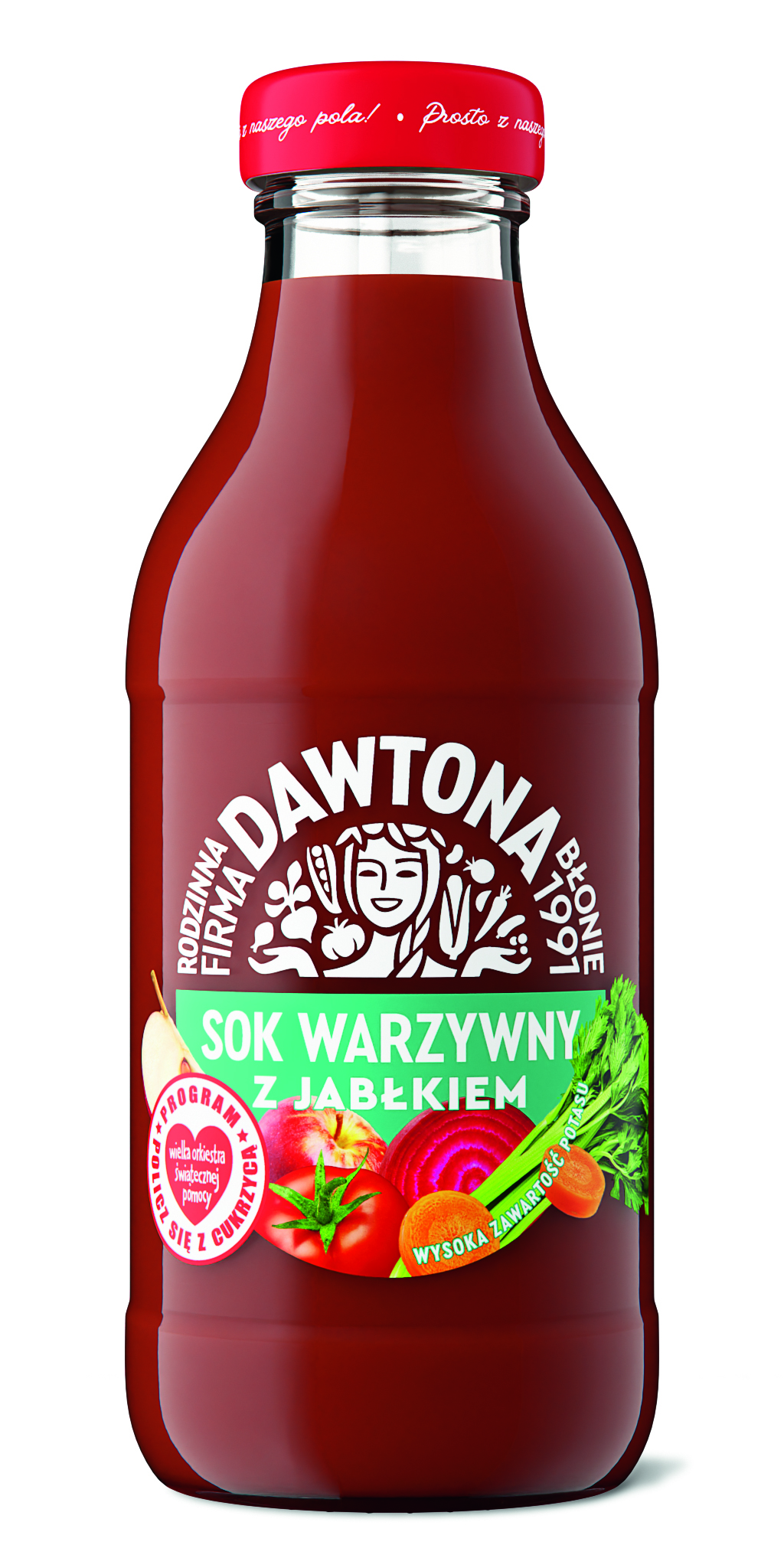 Sok Warzywny Z Jabłkiem 300 Ml