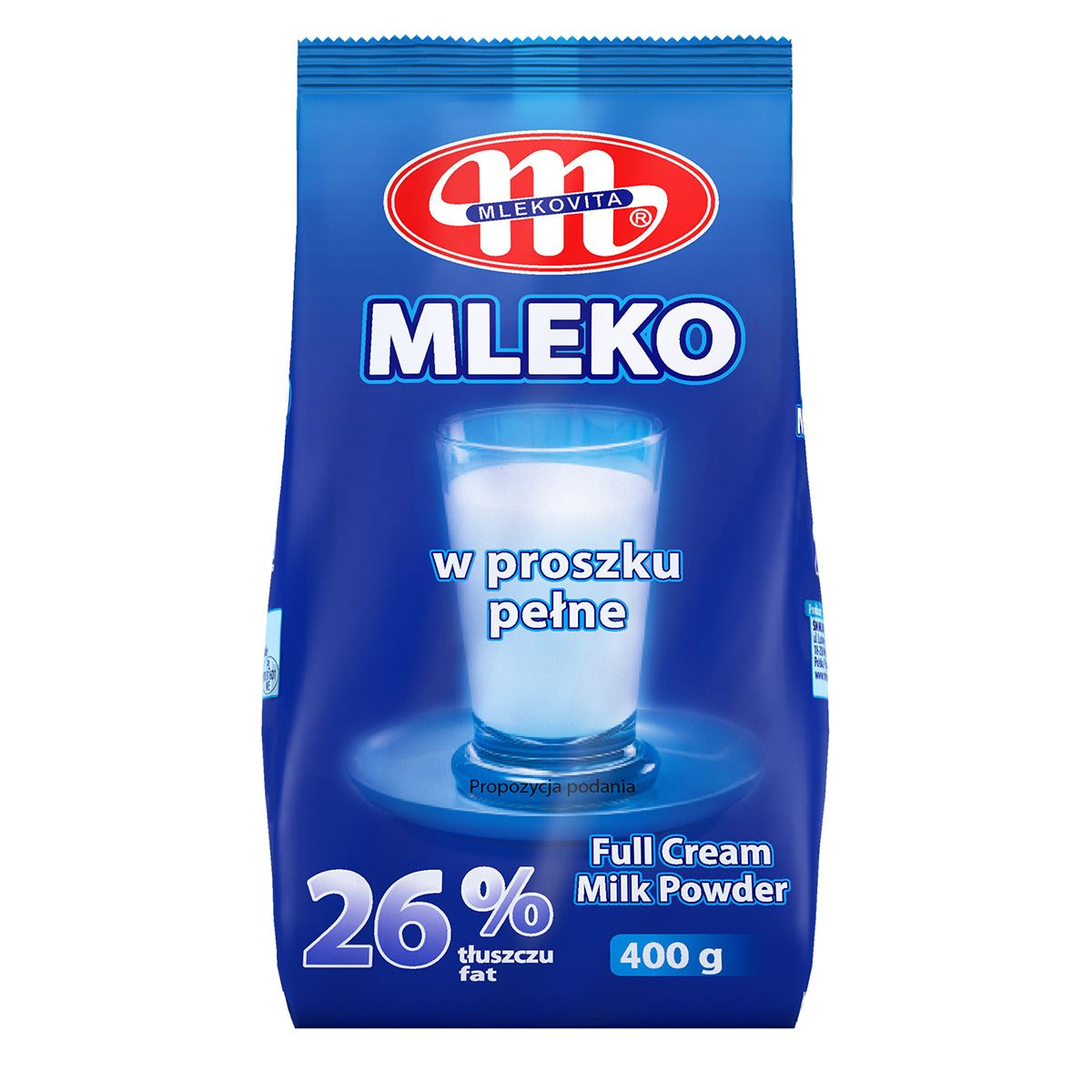 Mlekovita Mleko W Proszku Pełne 26% Tł. 400G