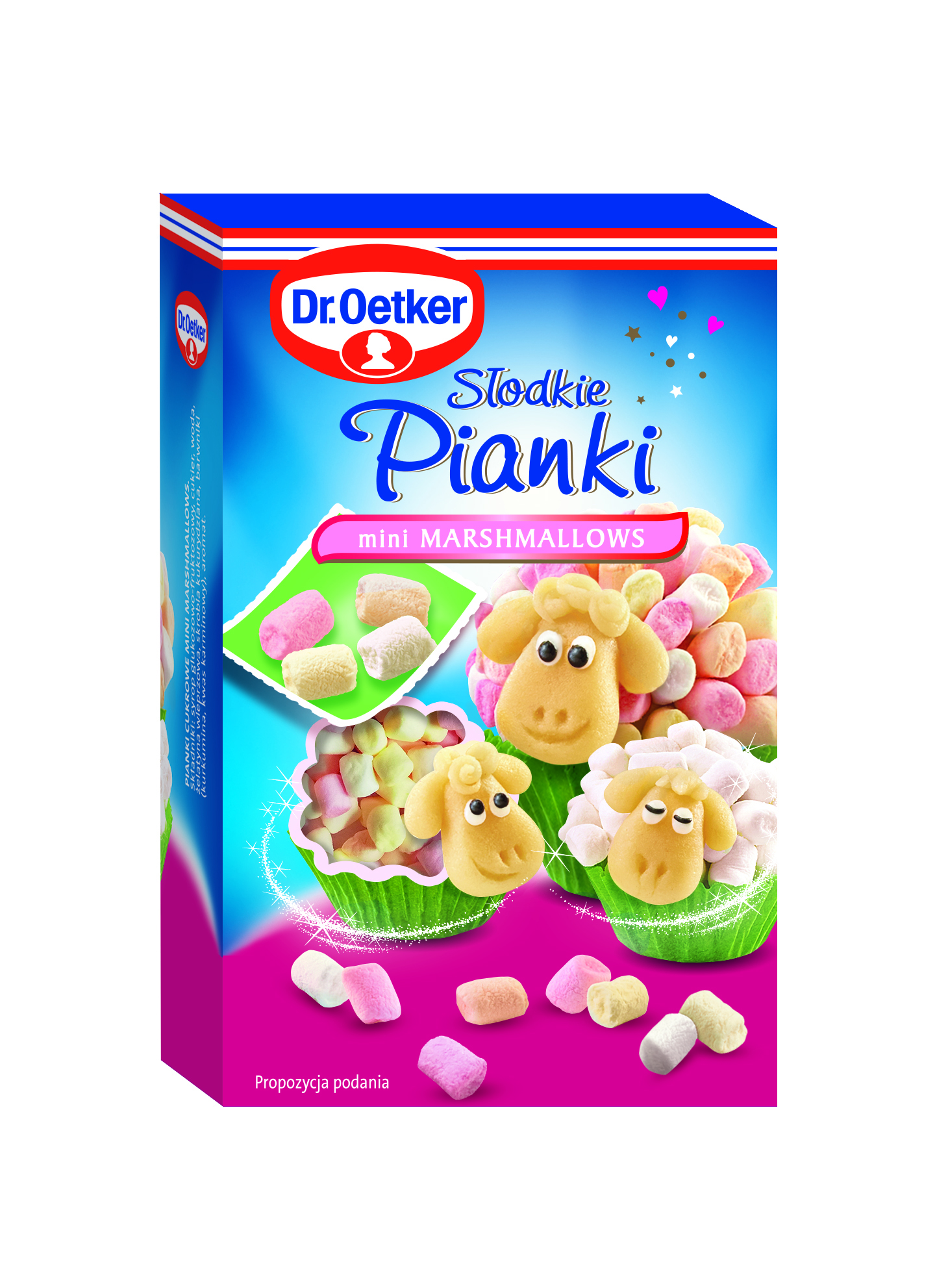 Dr. Oetker Słodkie Pianki Mini Marshmallows 30 G