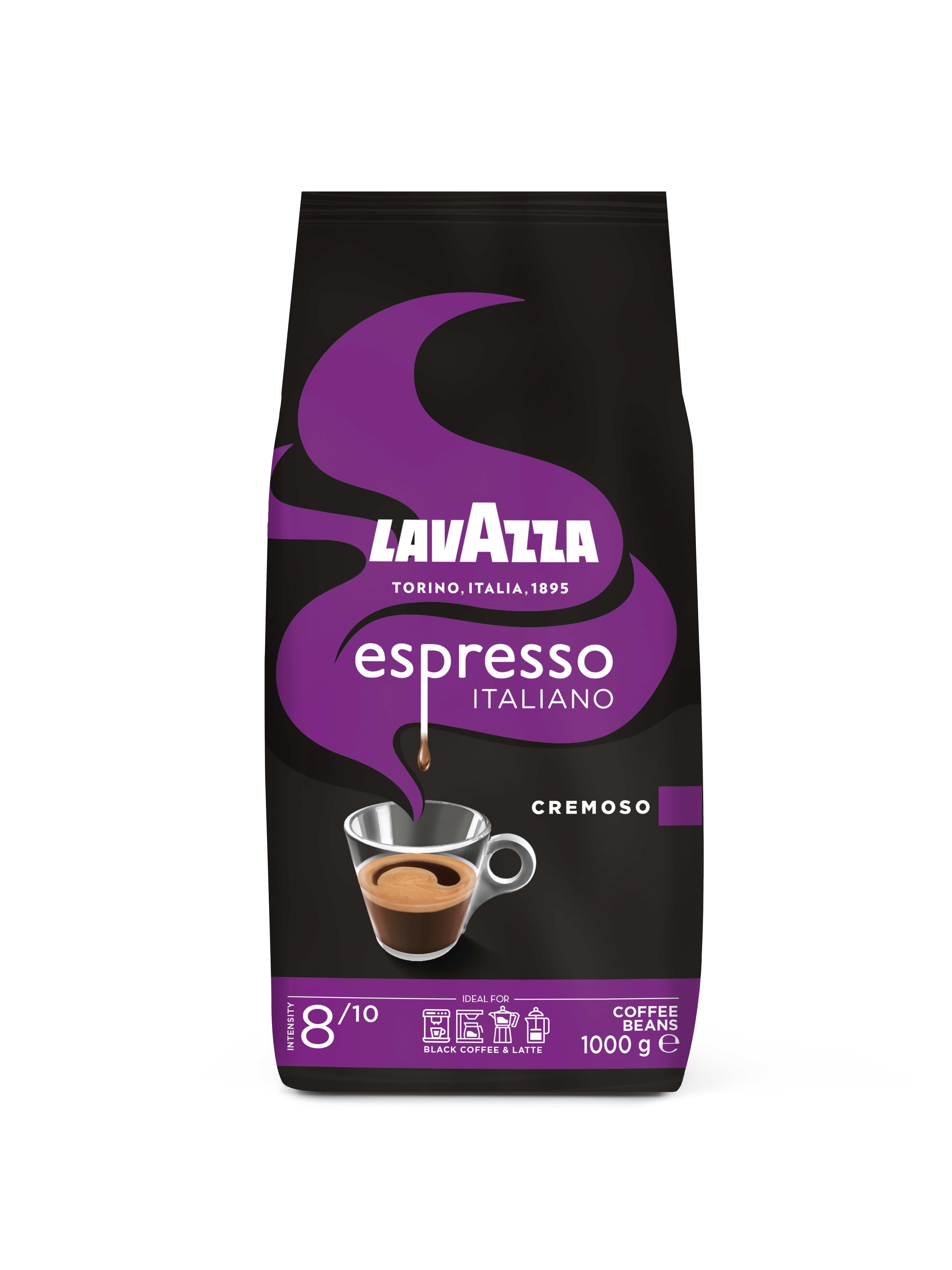Lavazza Caffè Espresso Cremoso Kawa Ziarnista 1000G