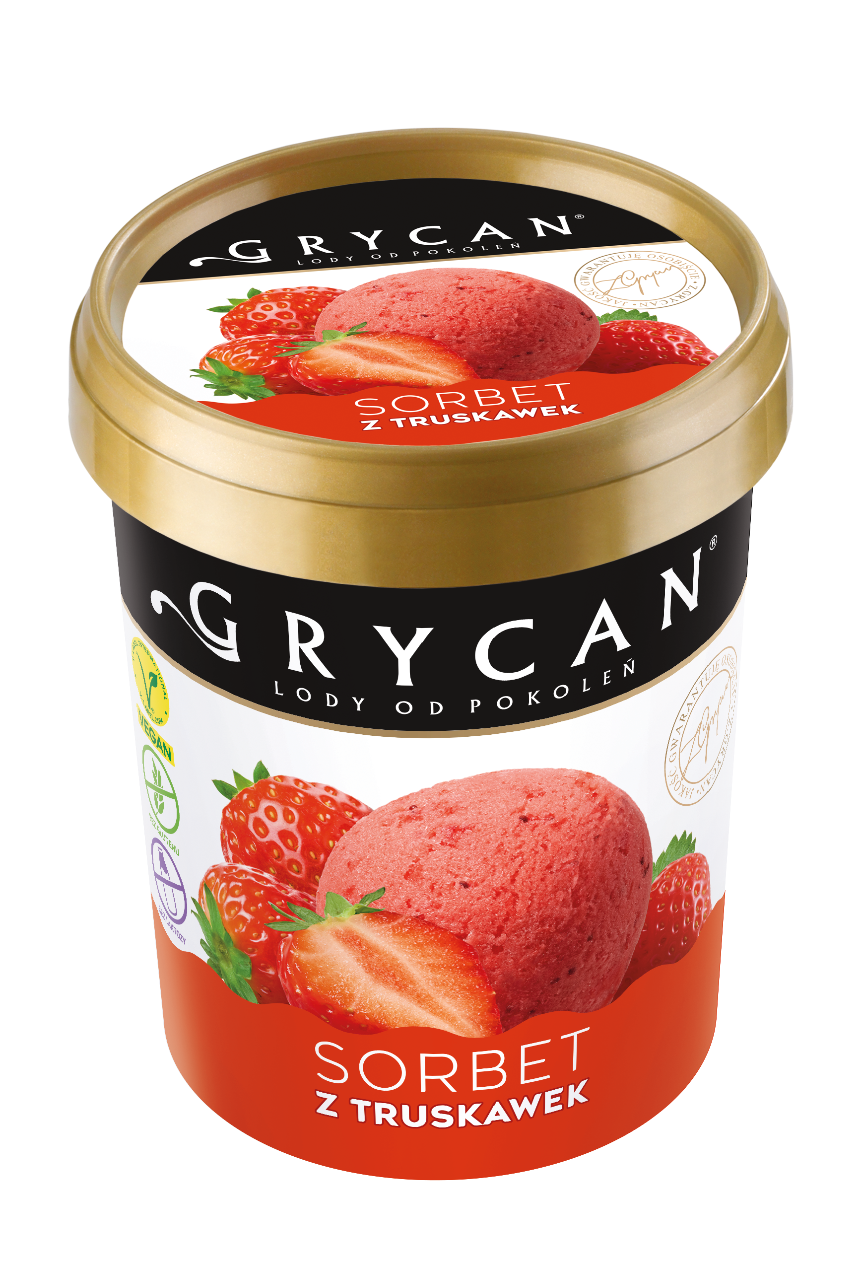 Grycan Lody Familijne Sorbet Z Truskawek 500Ml