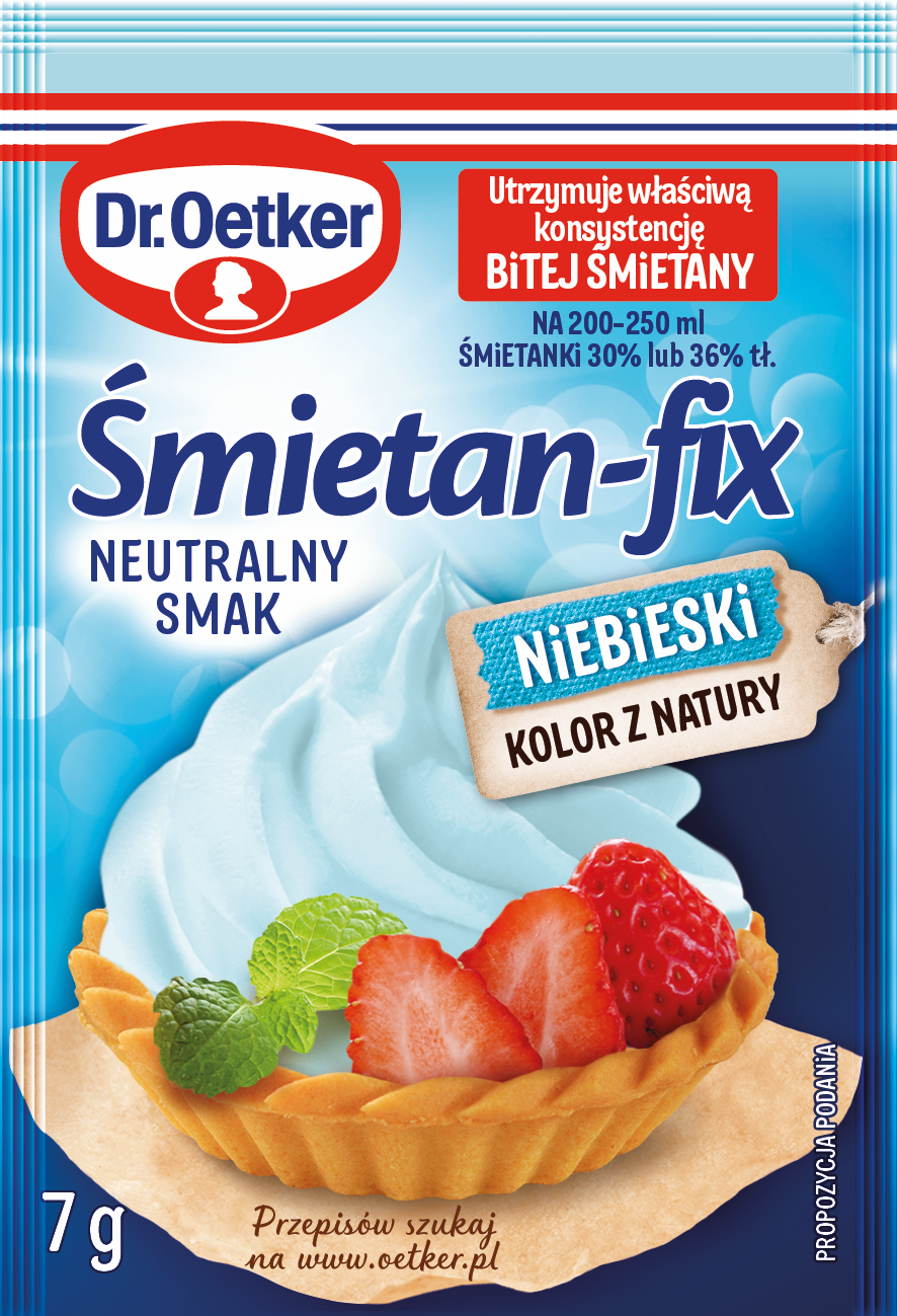 Dr. Oetker Śmietan-Fix Niebieski 7 G