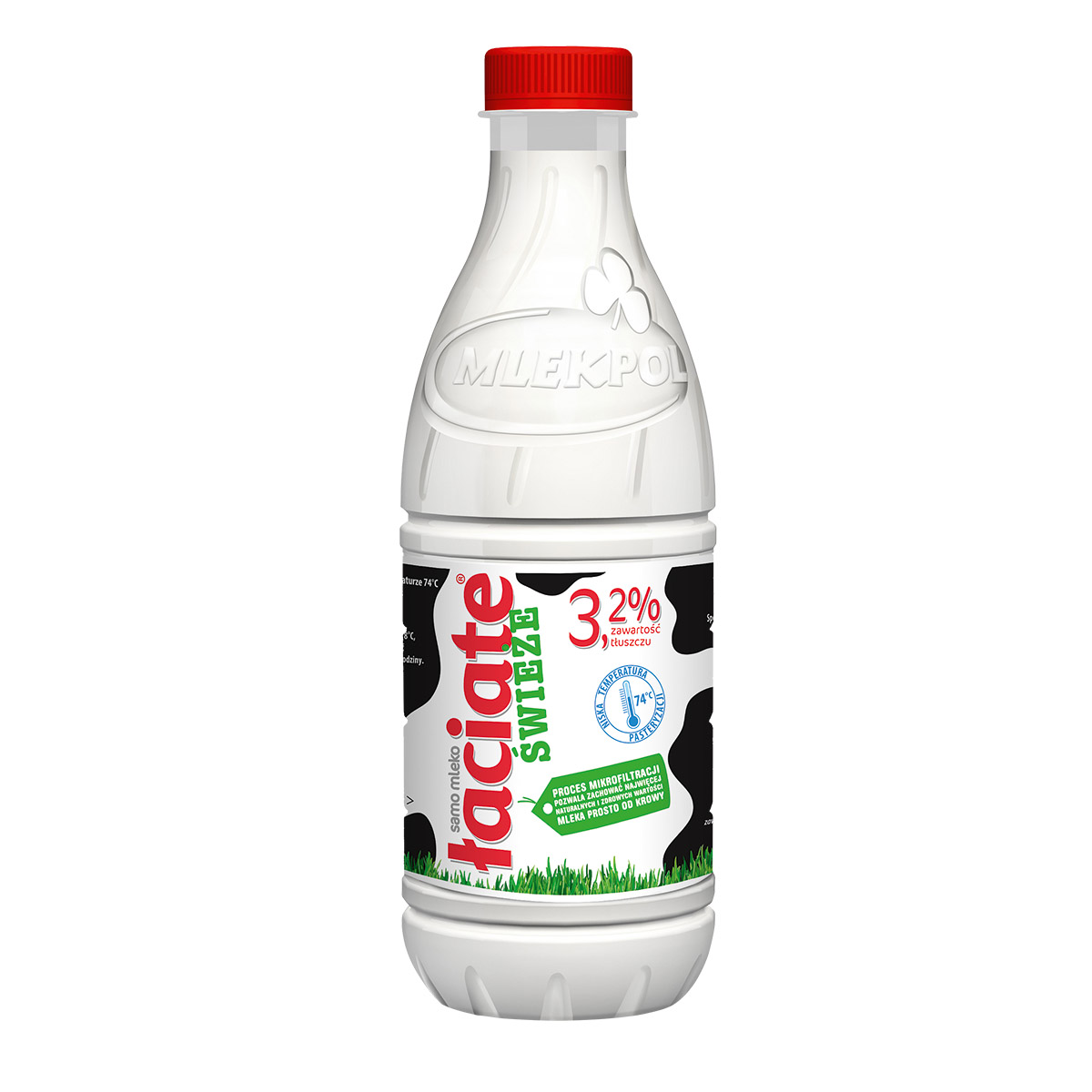 Mleko Łaciate 3,2% 1L Butelka Pet