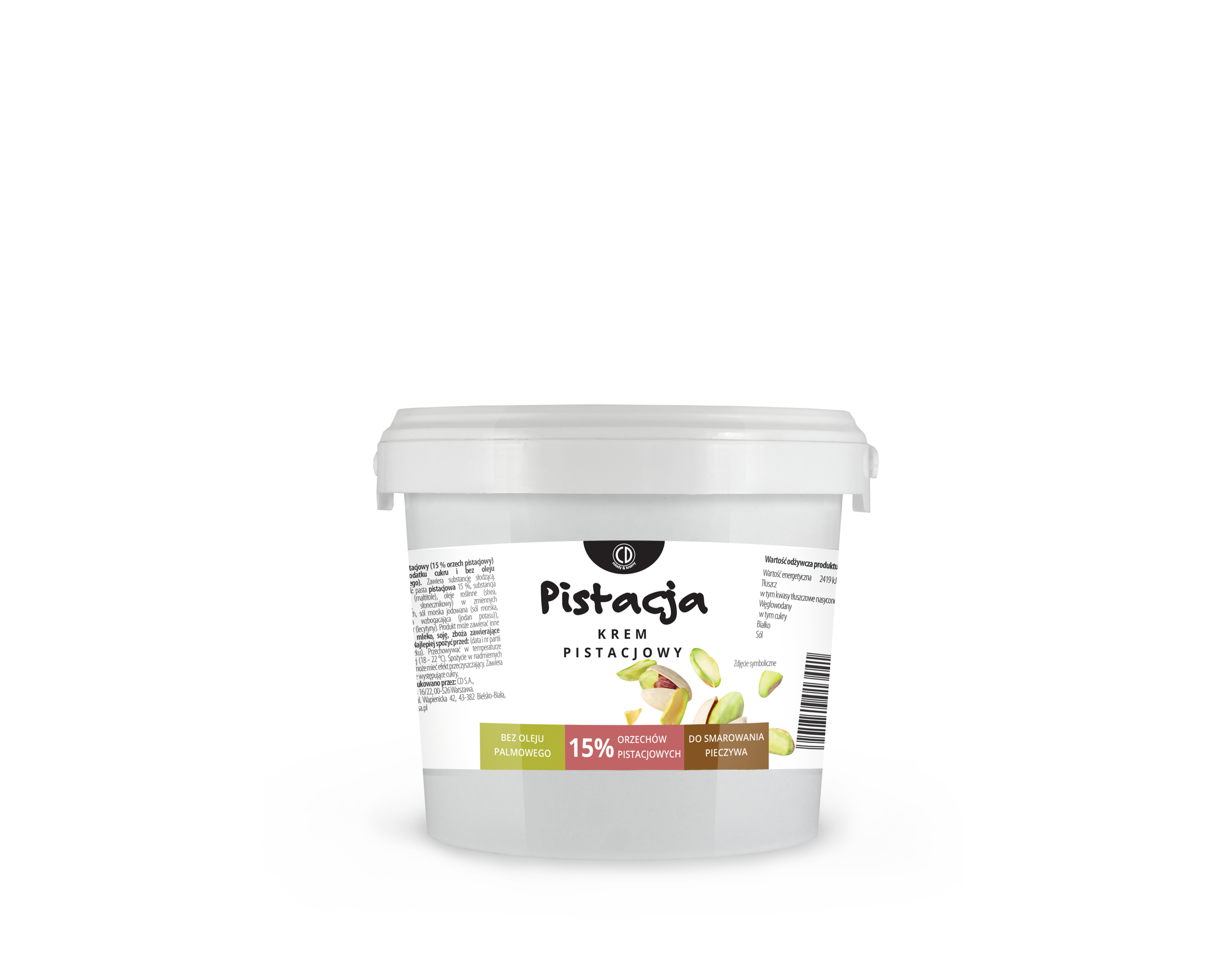 Pistacjowelove - Krem Pistacjowy 15% 1Kg