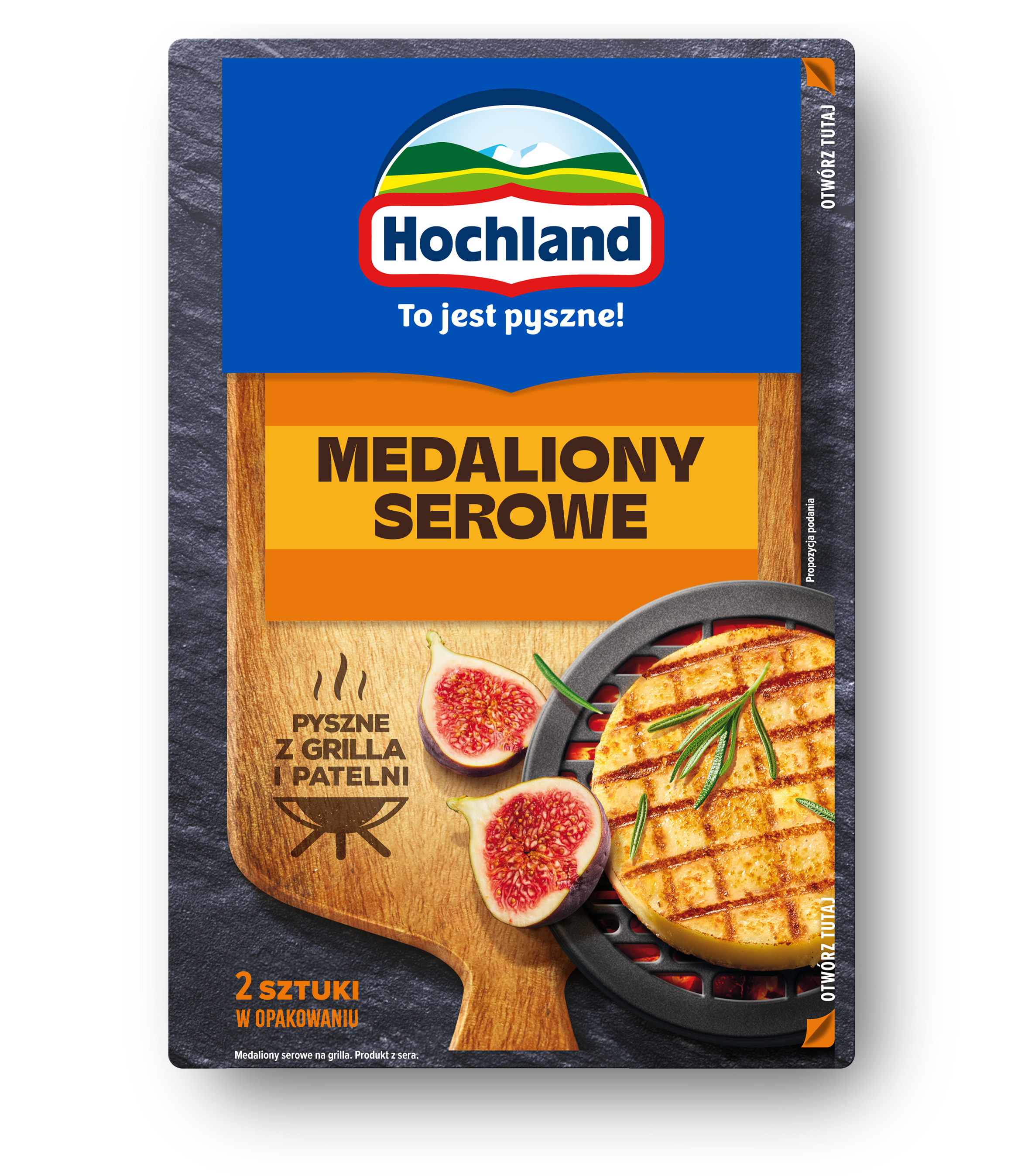 Hochland Grillowy. Medaliony Serowe Na Grilla. 2 X 60 G