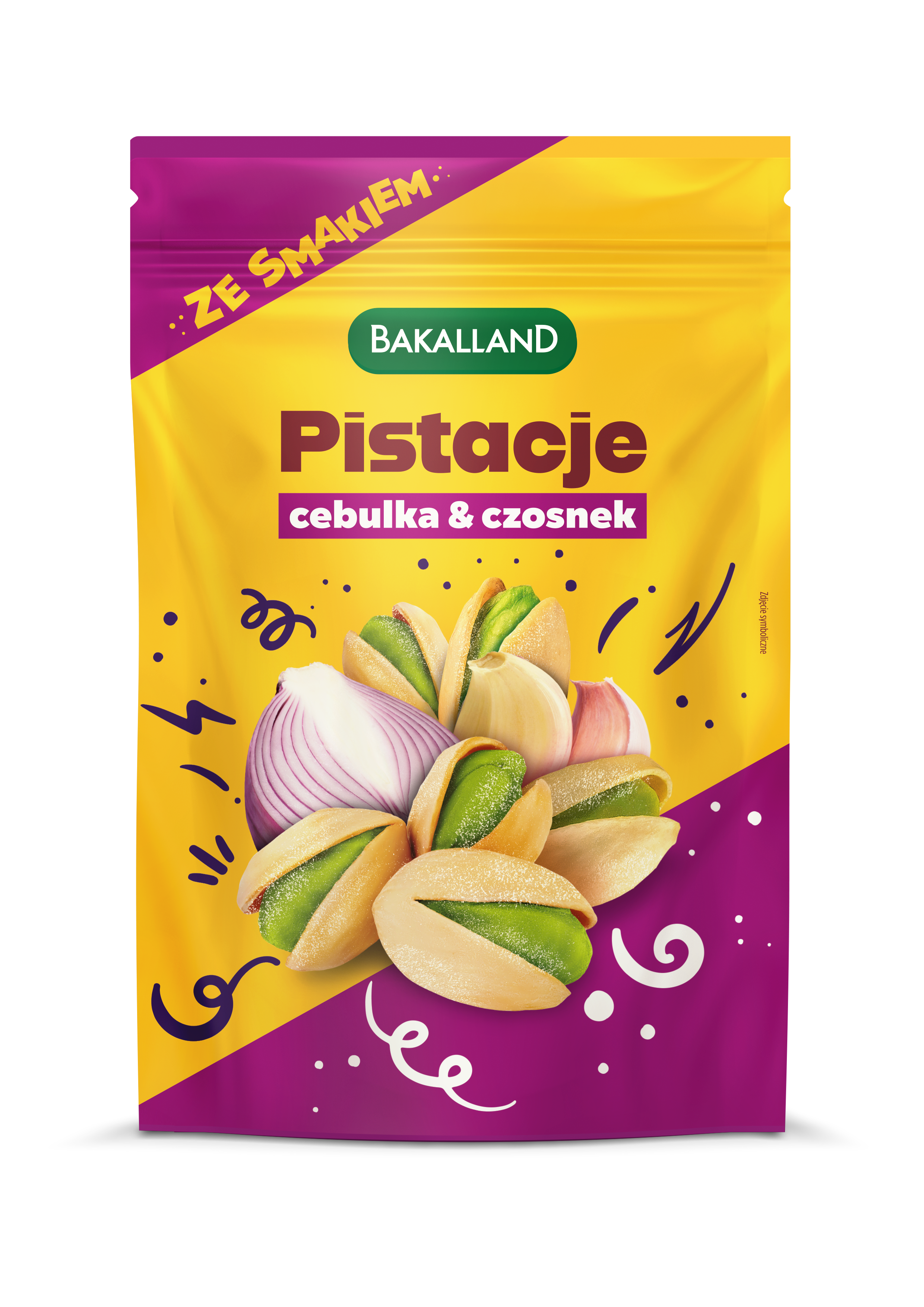 Bakalland Pistacje Prażone Onion&Garlic 170G
