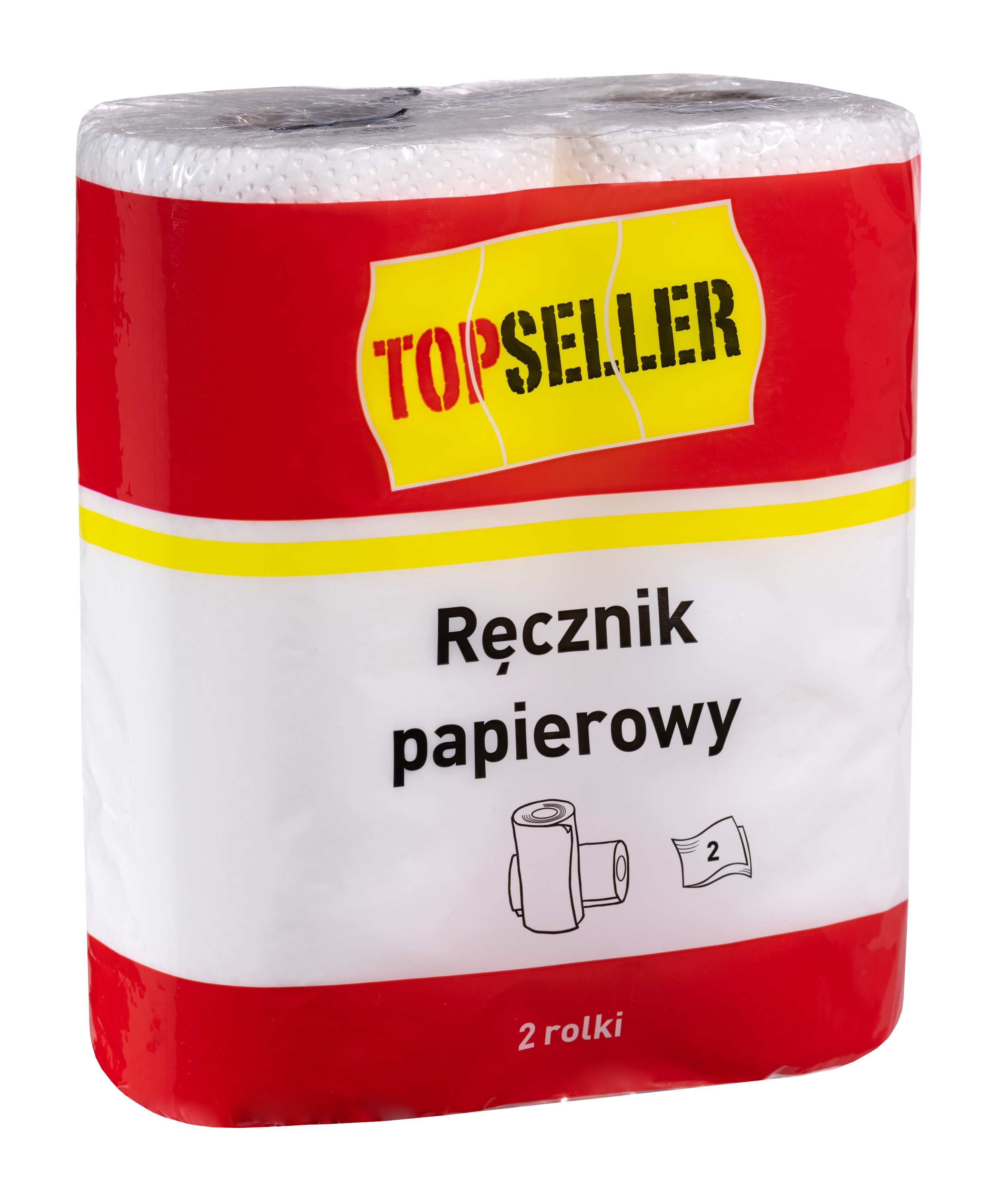 Topseller Ręcznik Papierowy 2 Rolki 2- Warstwowy