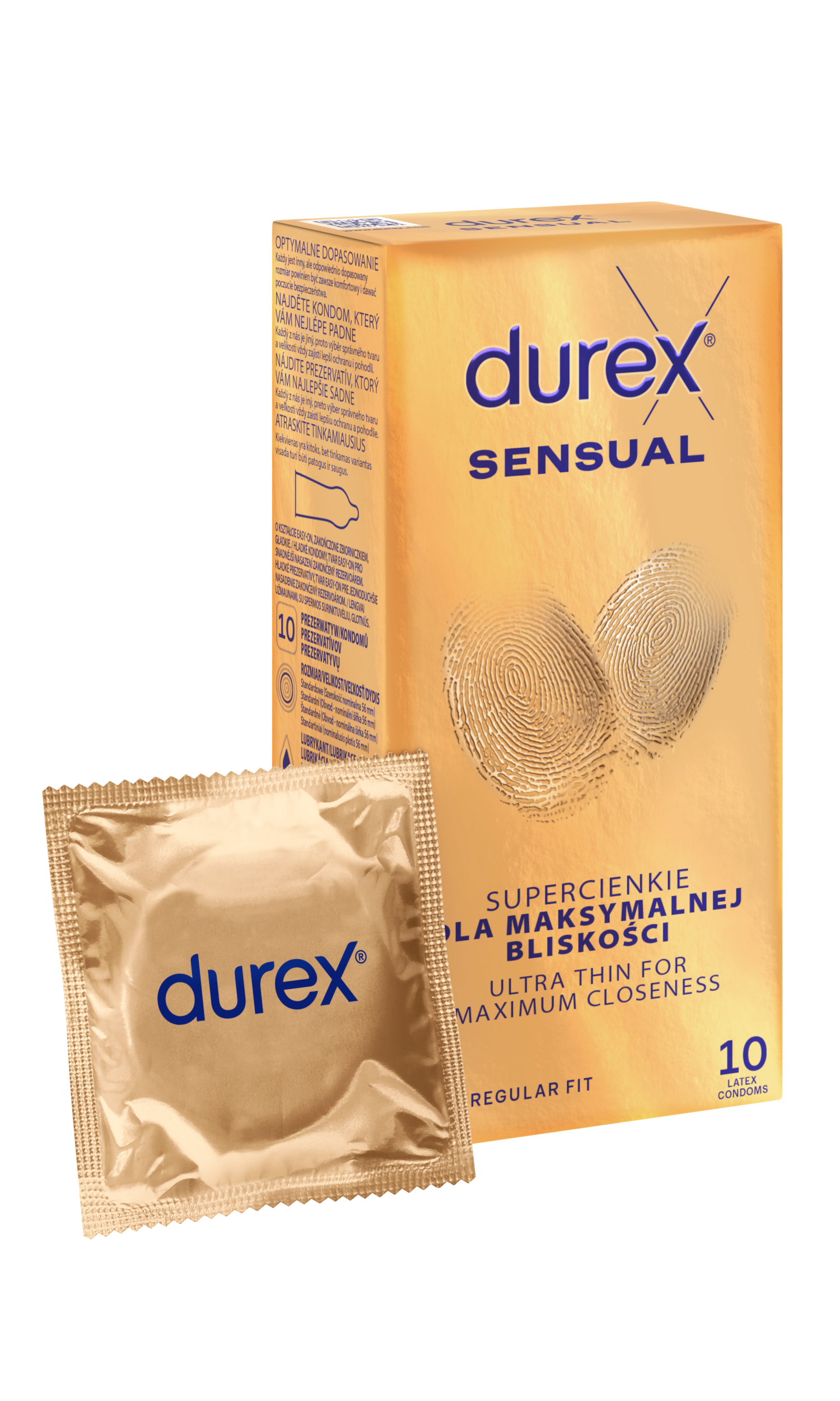 Durex Sensual 10 Szt.