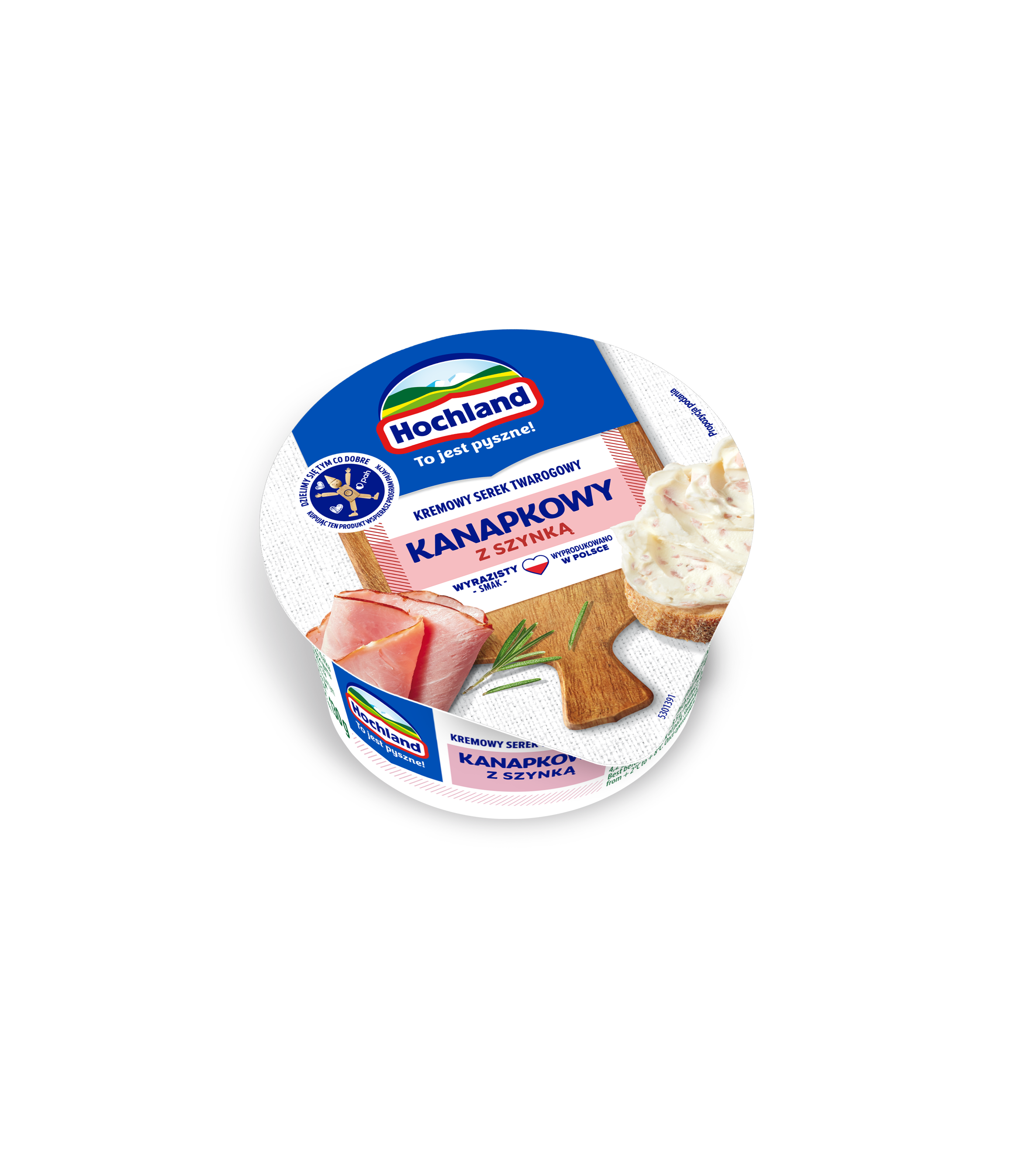 Hochland Kanapkowy Z Szynką 130 G