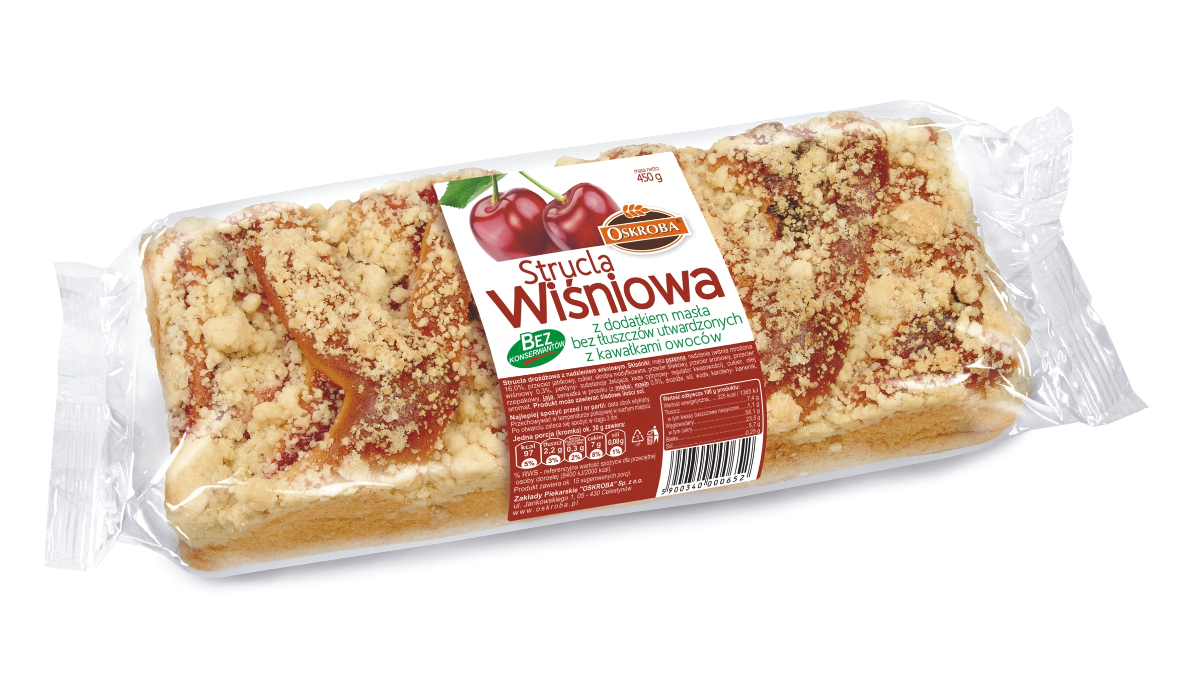 Oskroba, Strucla Wiśniowa 450G