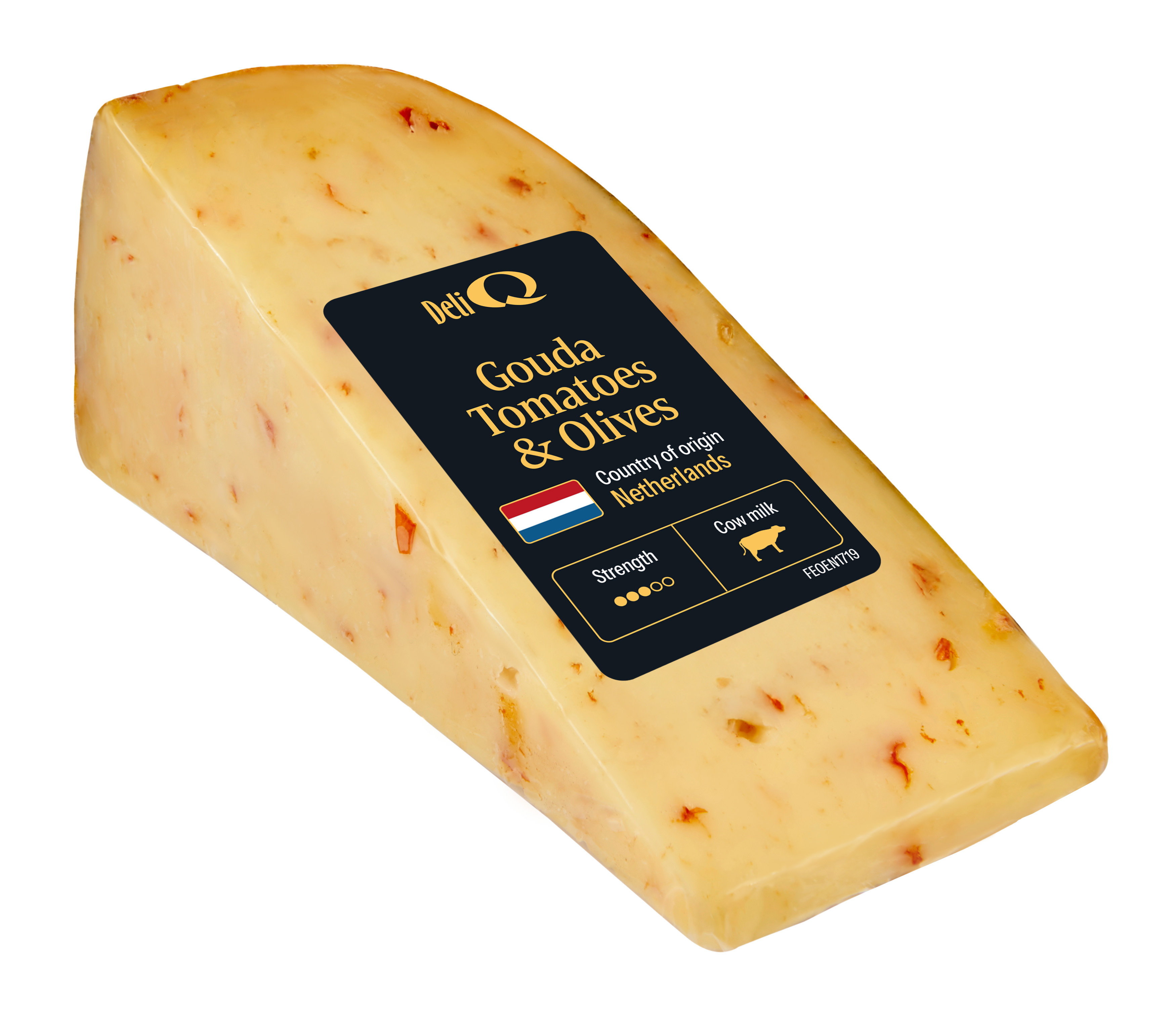 Deli Q Gouda Pomidory/Oliwki 130G