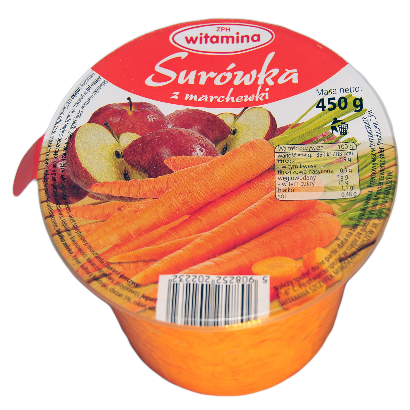 Surówka Z Marchewki 450G