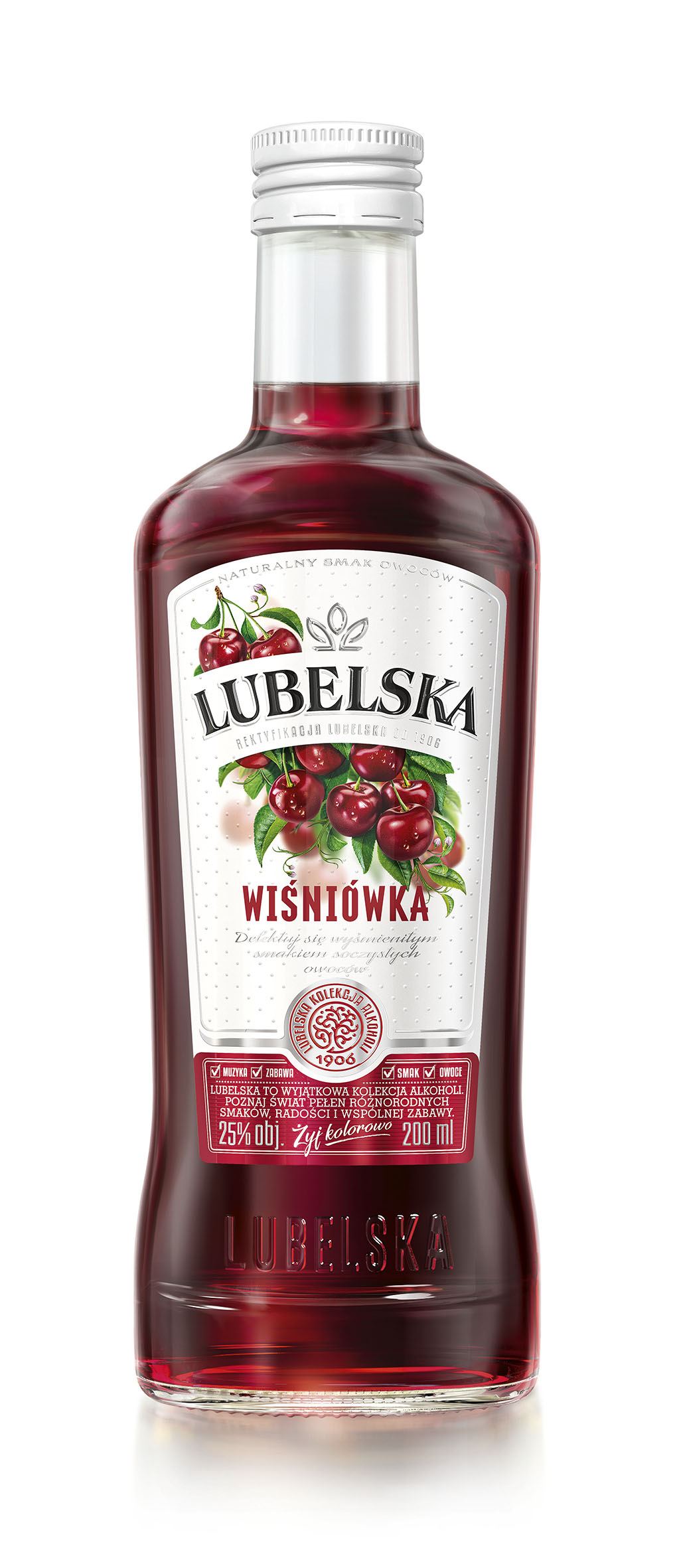 Lubelska Wiśniówka 25% 200 Ml