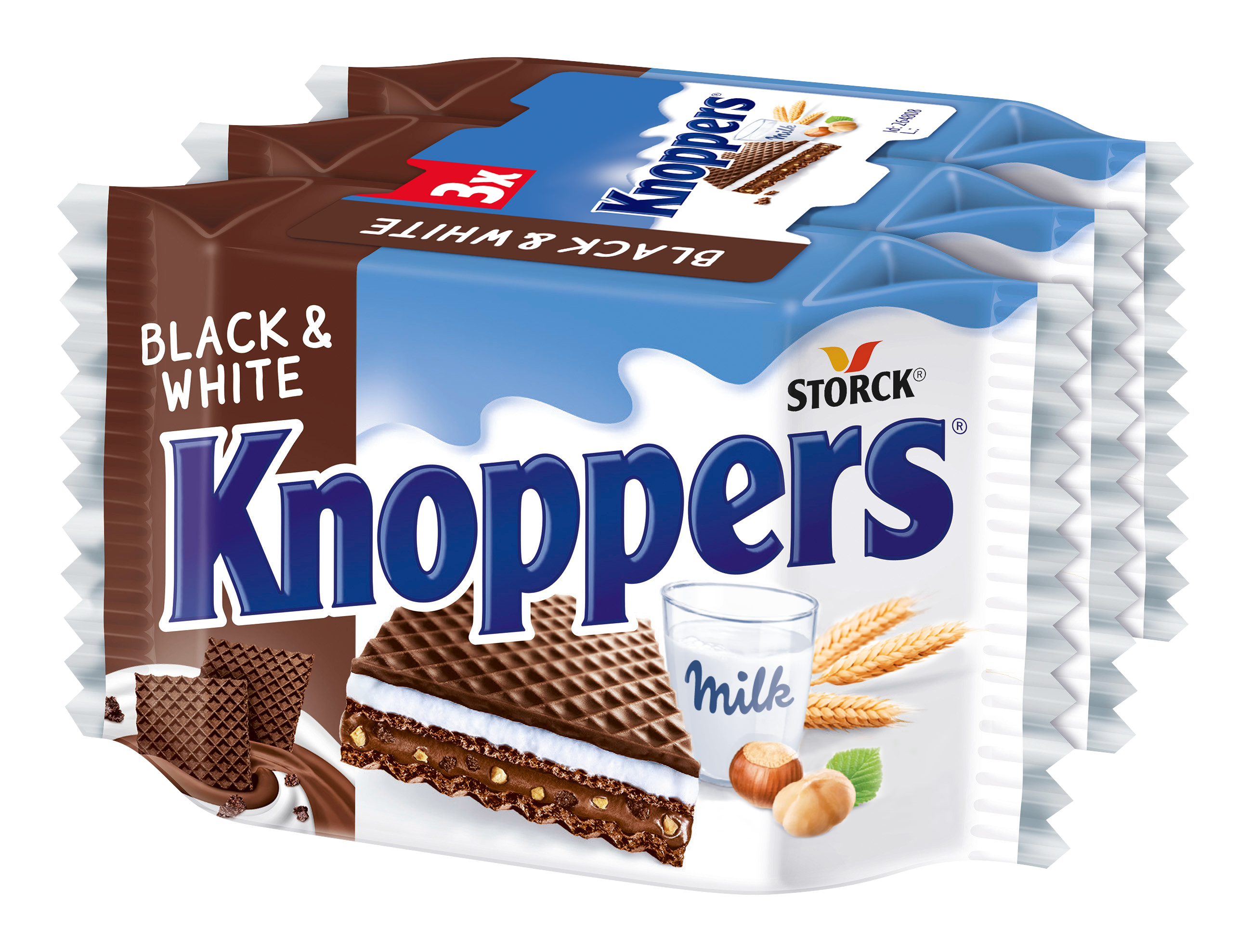 Knoppers Black&White 75G
