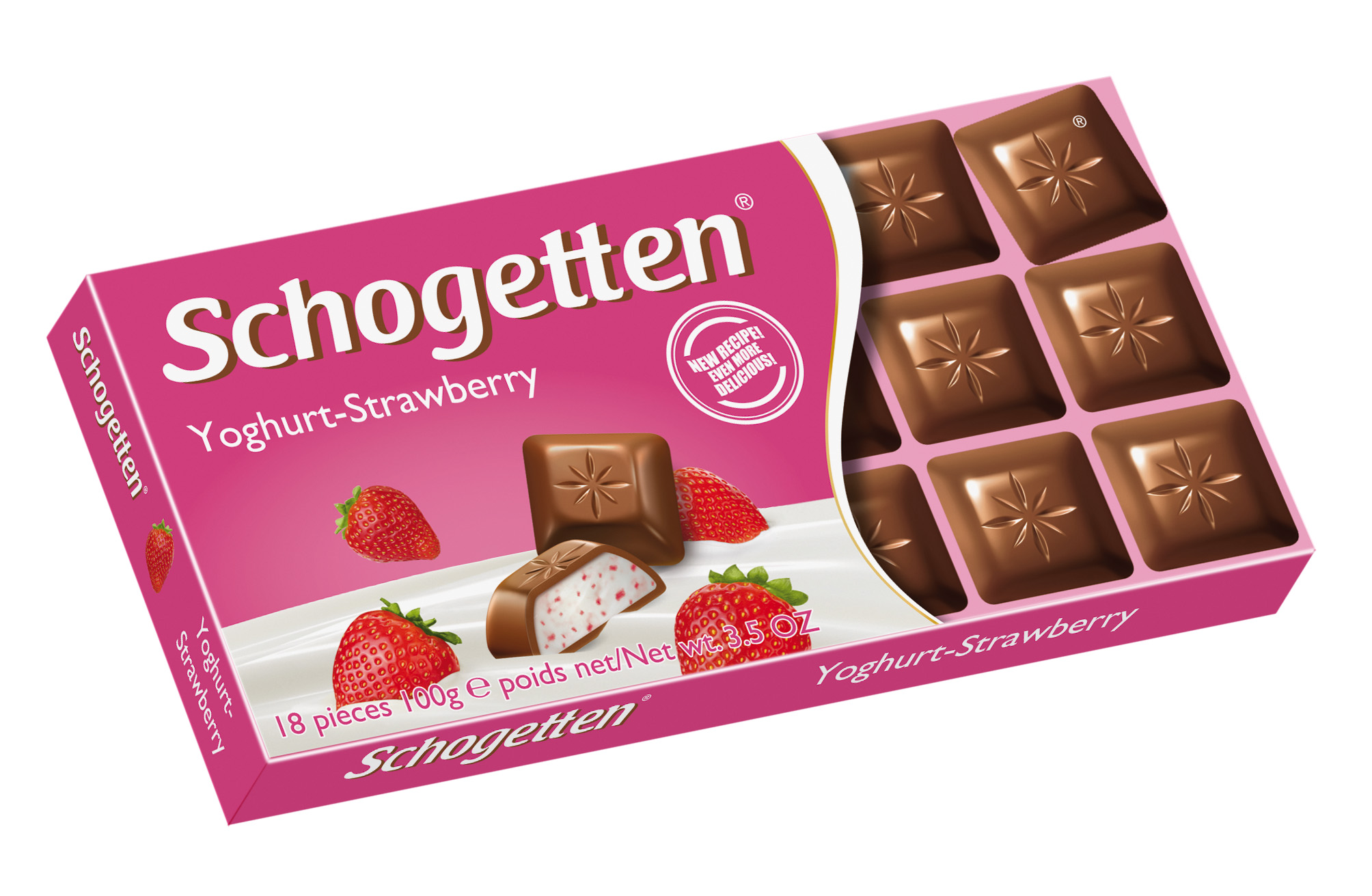 Schogetten Yoghurt - Strawberry 100G
