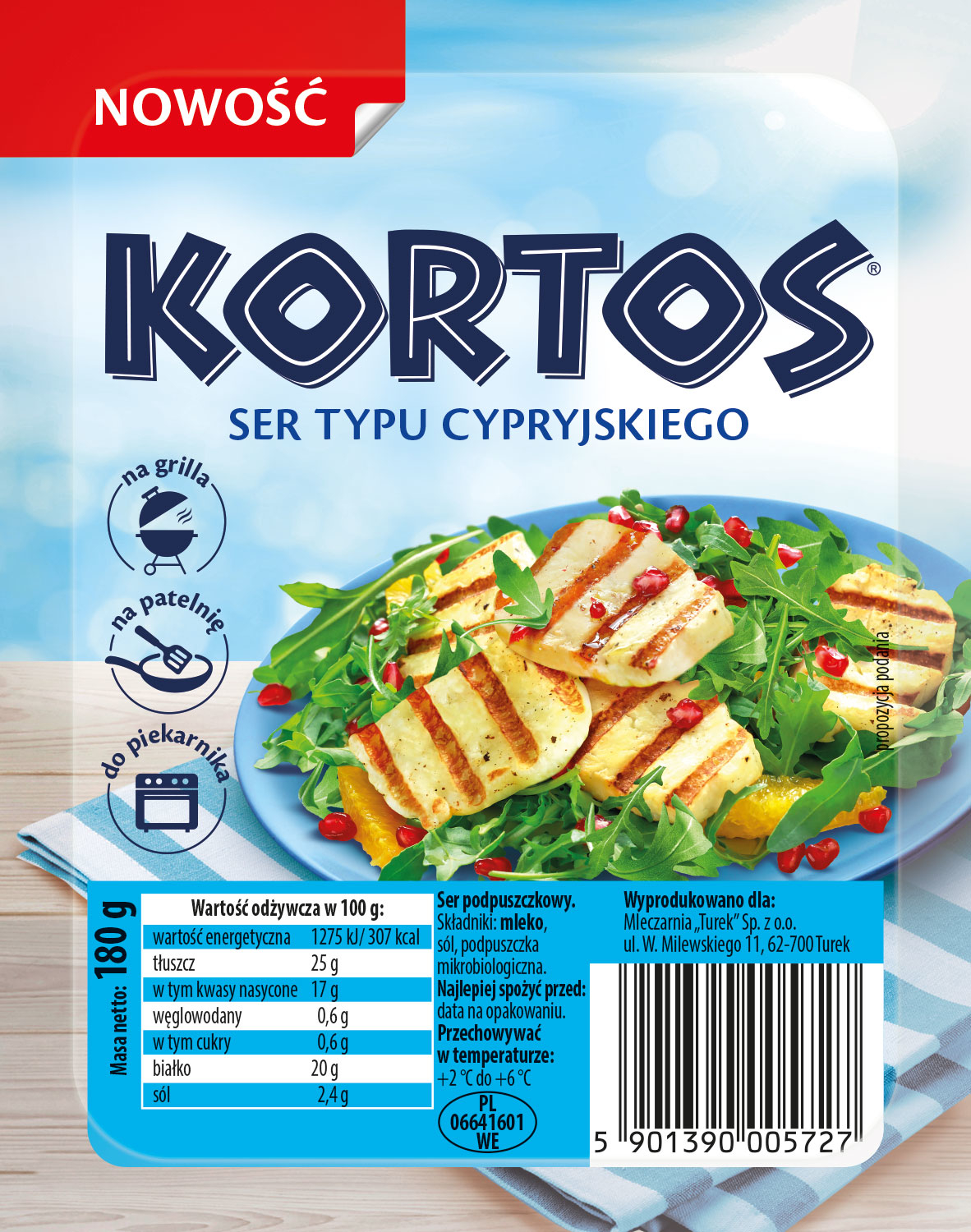 Kortos Ser Typu Cypryjskiego 180G