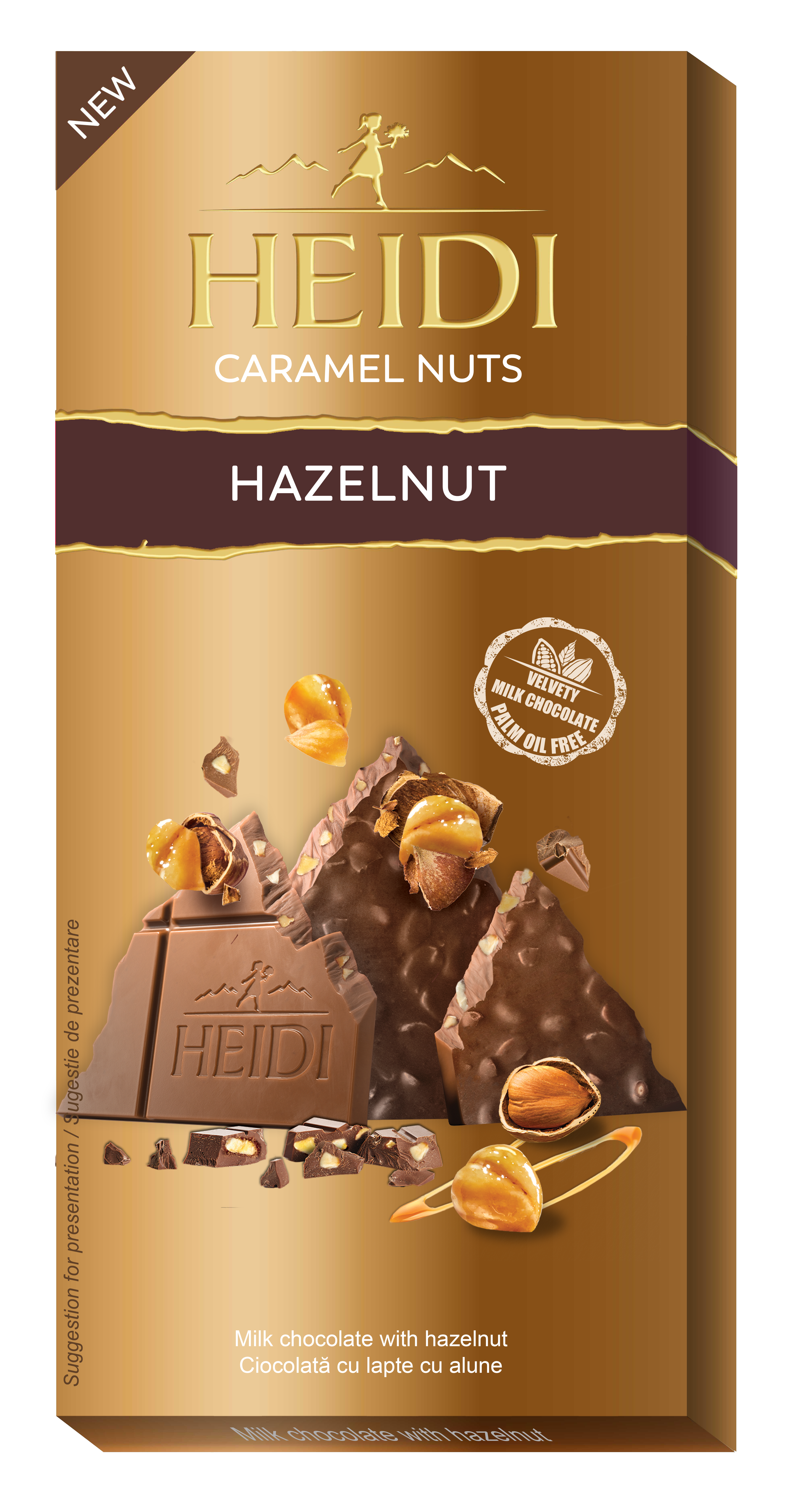 Heidi Caramel Nuts Hazelnuts 80G