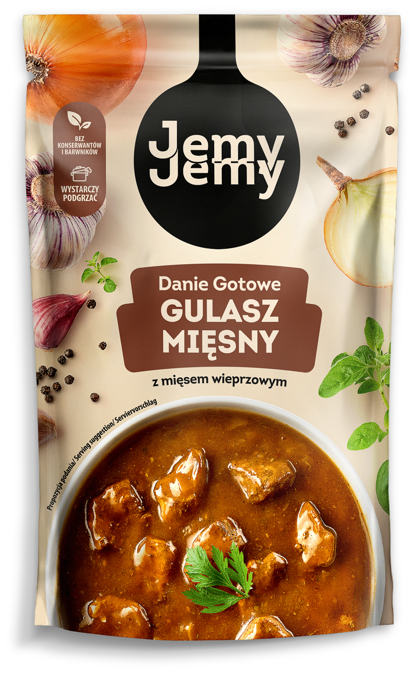Jemyjemy Danie Gotowe Gulasz Mięsny Z Mięsem Wieprzowym 360G