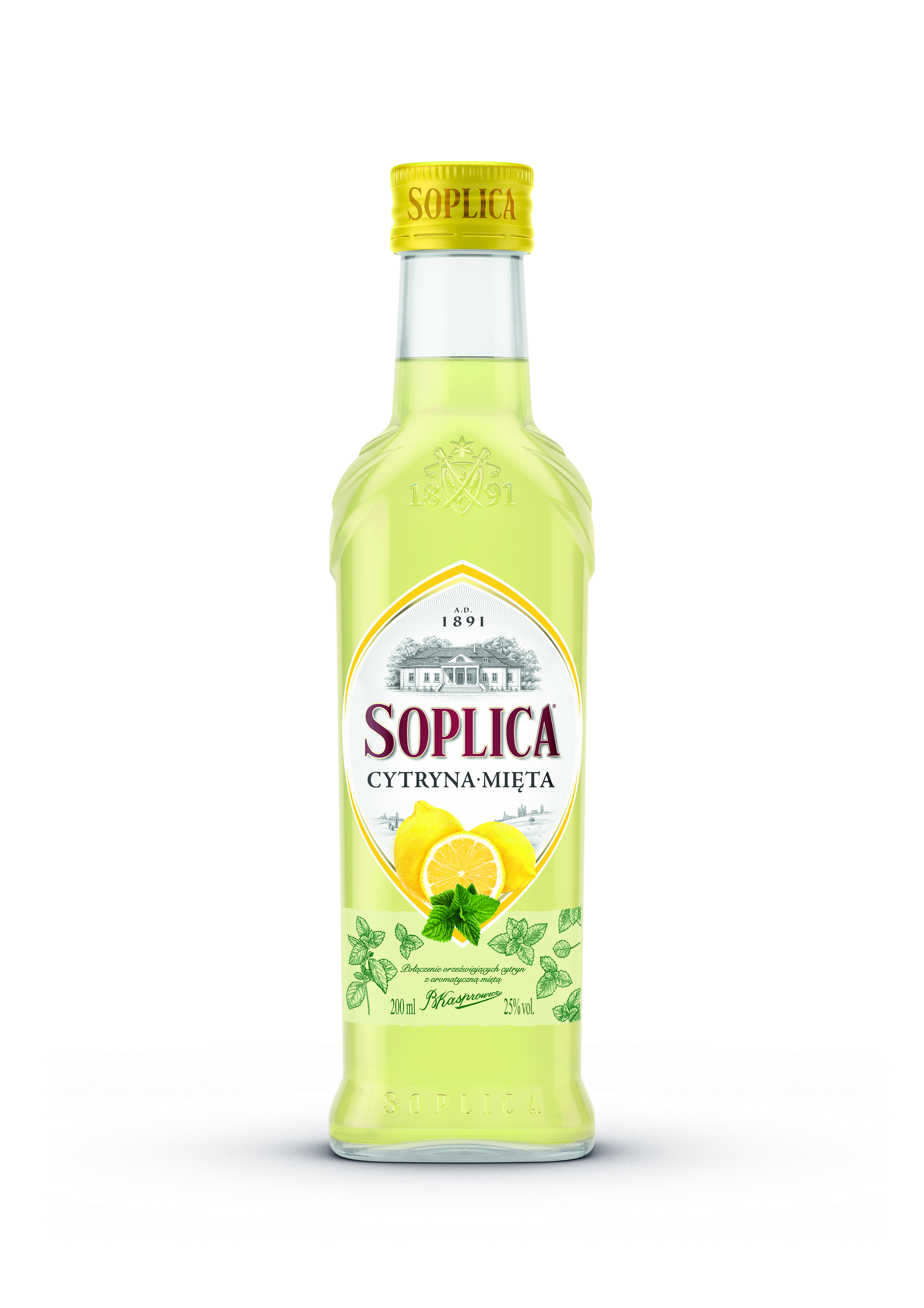 Soplica Cytryna Mięta Alk. 25 % 200 Ml