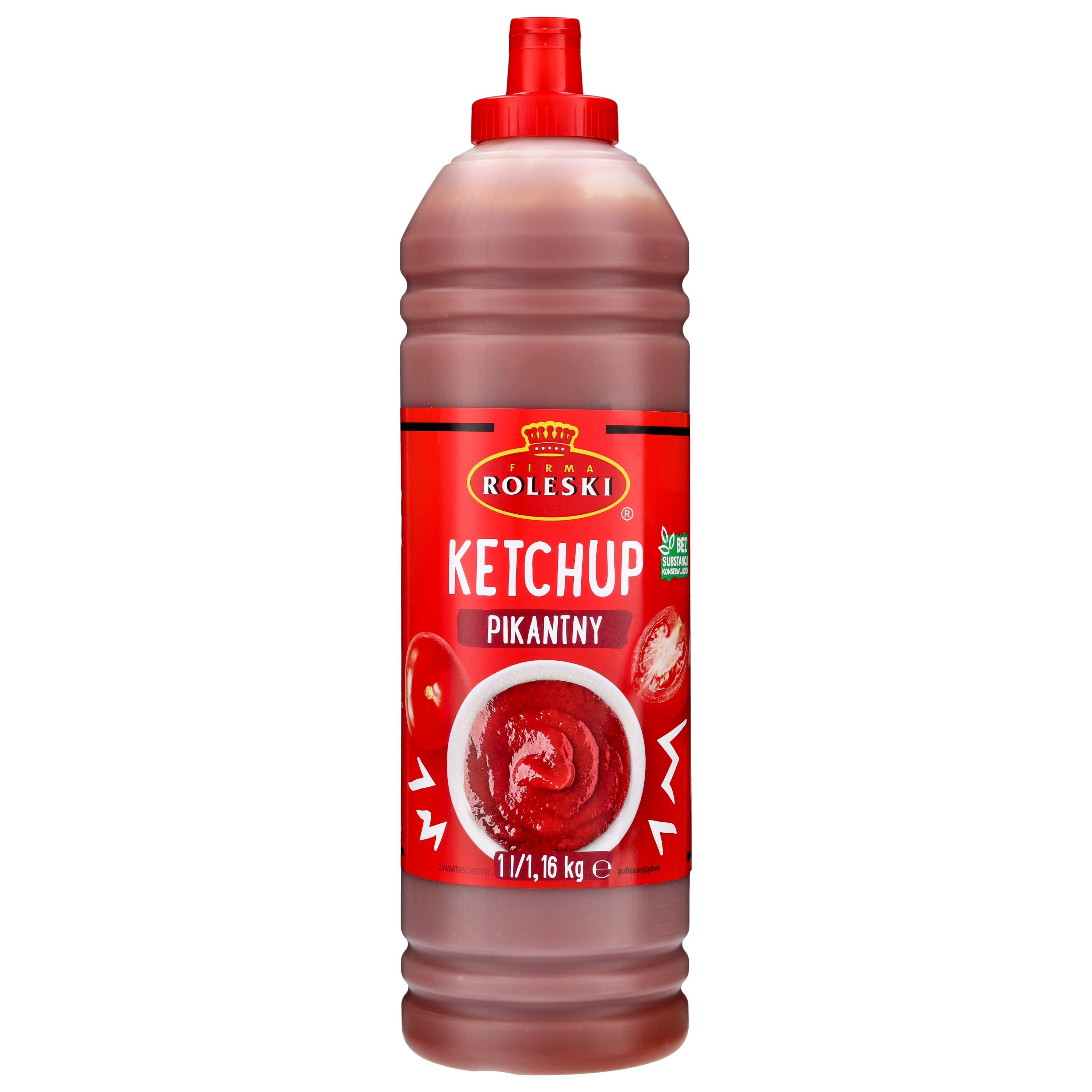 Roleski Ketchup Pikantny 1L