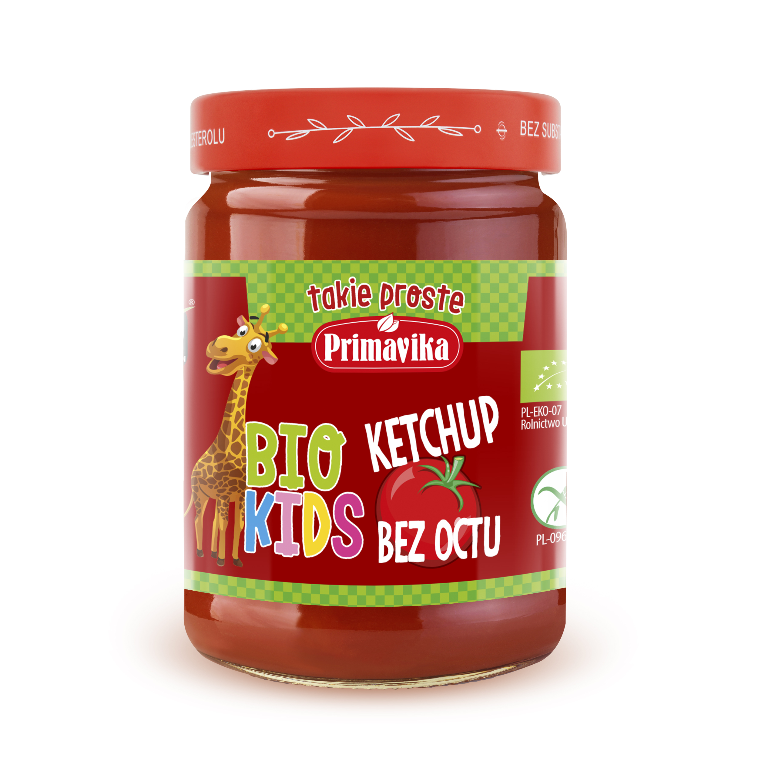 Primavika Bio Kids Ketchup Bez Octu 315 G