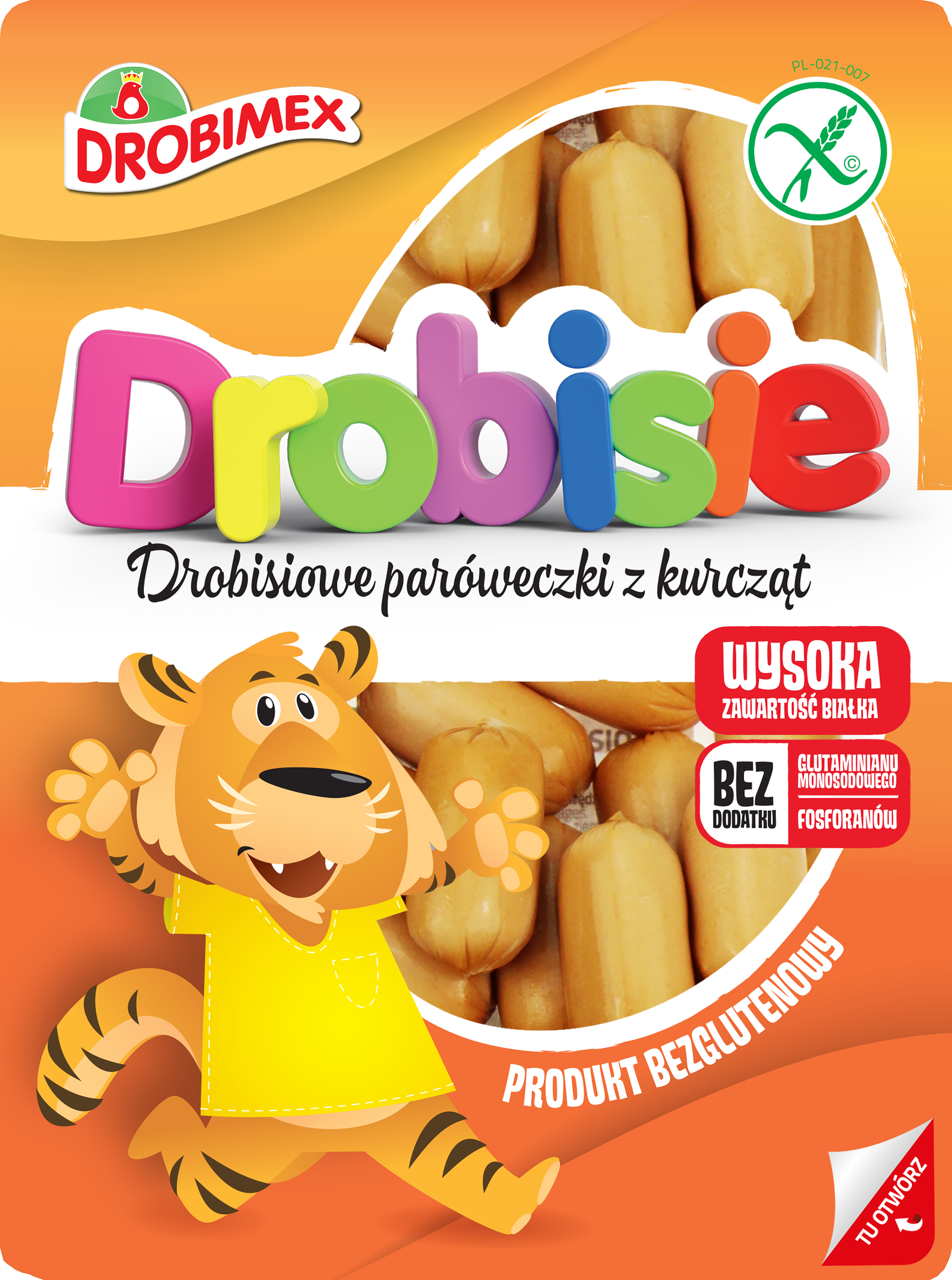 Drobisiowe Paróweczki 250 G Drobimex