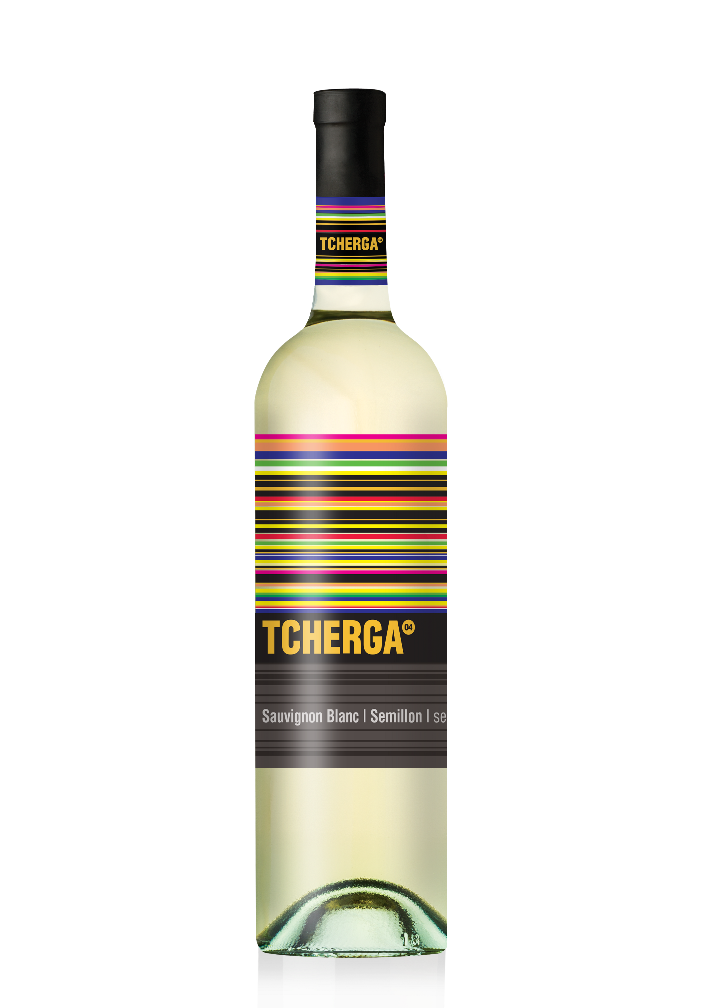 Tcherga Sauvigon Blanc & Semillon Białe Półwytrawne 12% 0,75L
