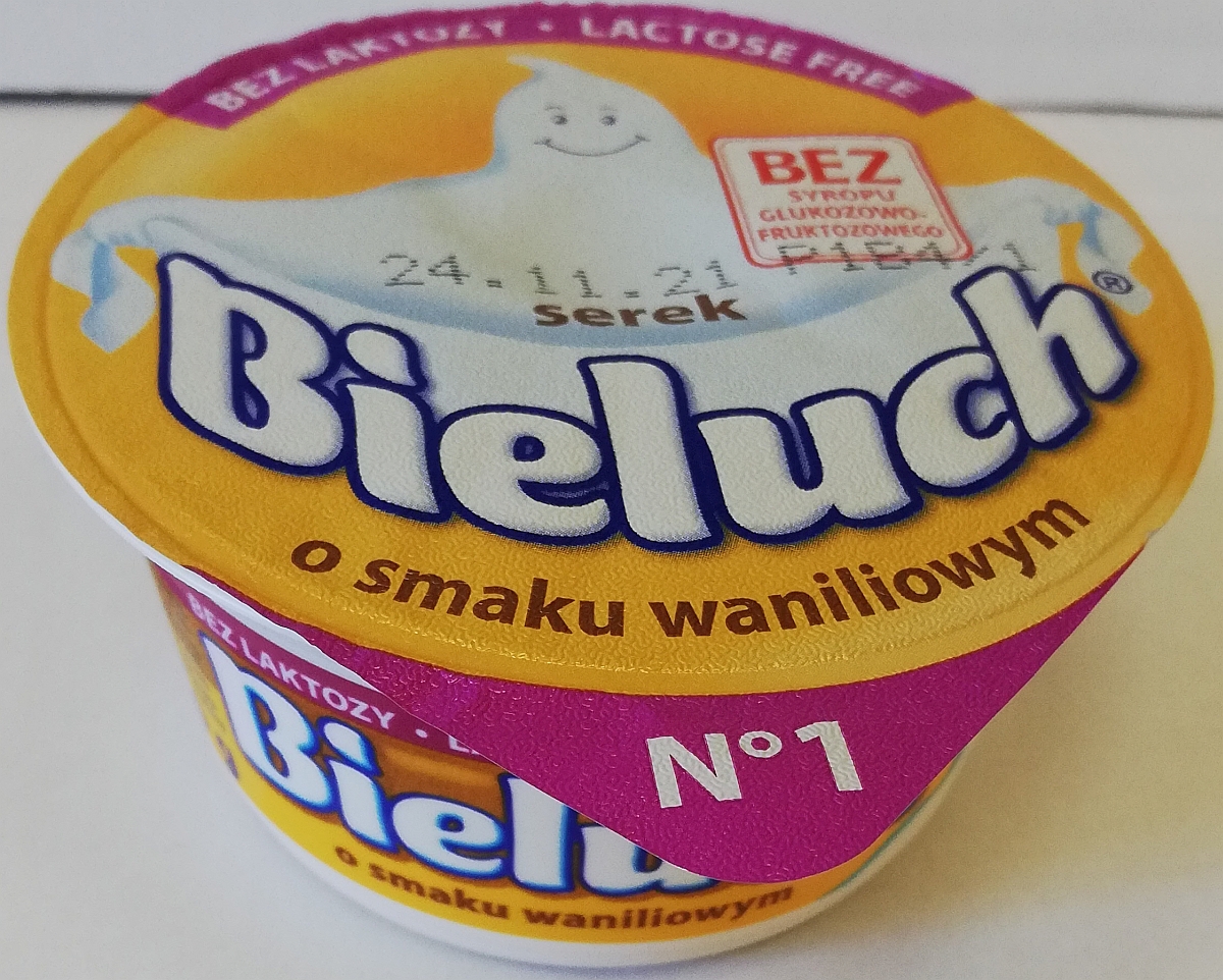 Serek Bieluch O Smaku Waniliowym Bez Laktozy 150G