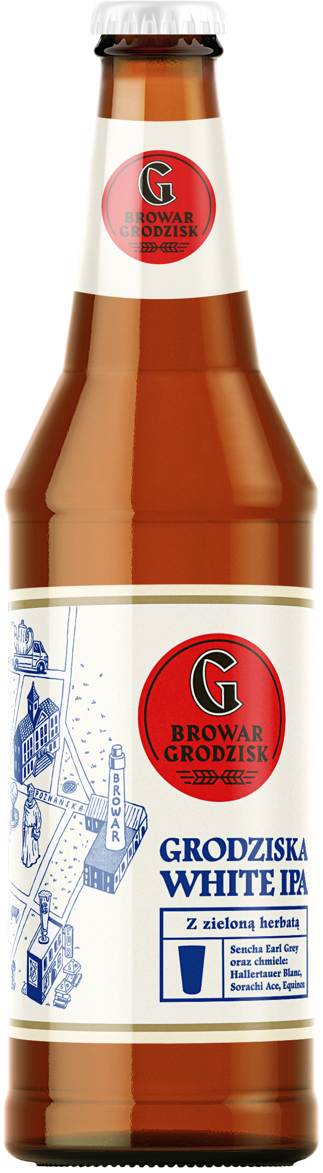 Grodziska White Ipa Butelka Zwrotna 500 Ml Browar Grodzisk