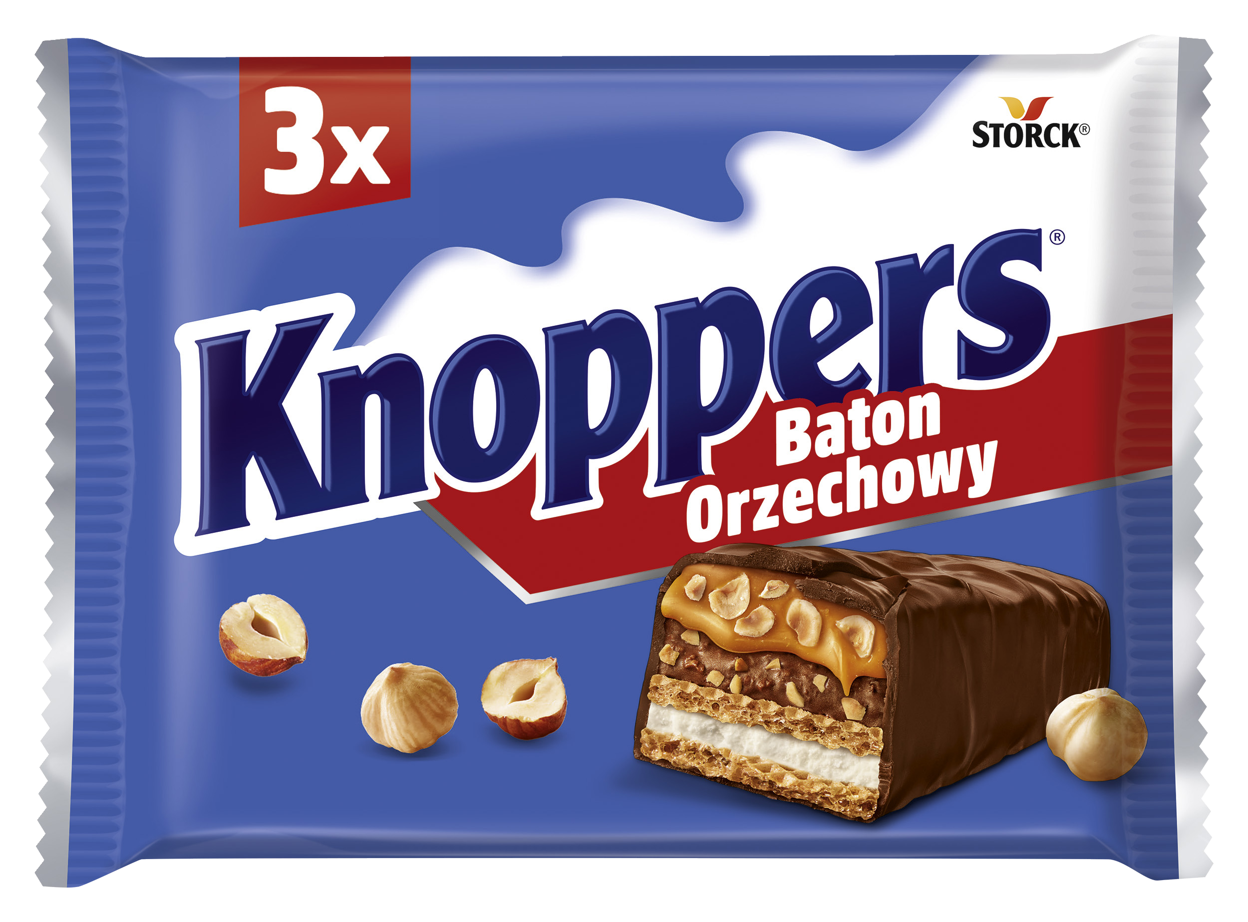 Knoppers Baton Orzechowy 120G