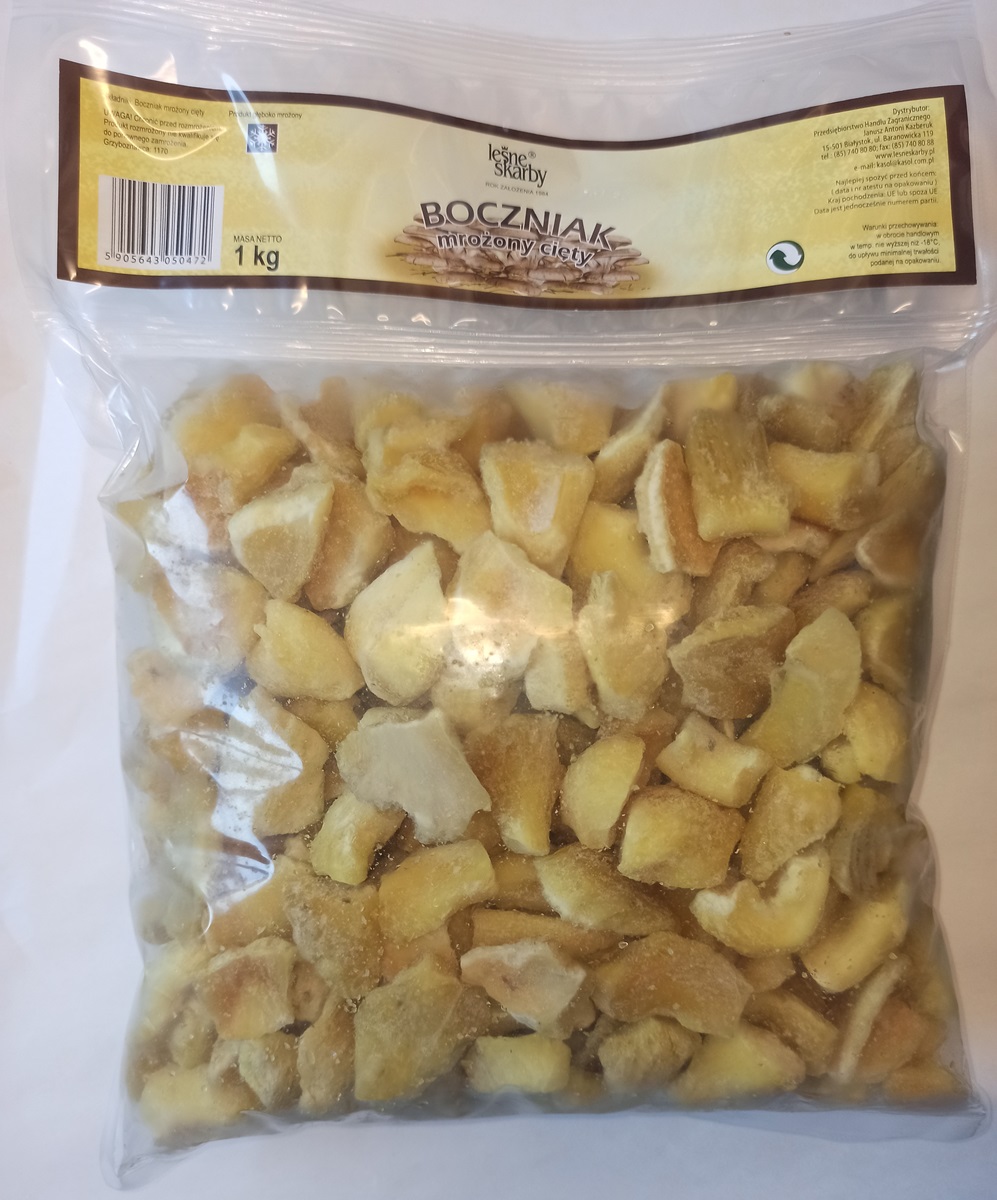 Kasol Boczniak Mrożony Cięty 1 Kg Leśne Skarby