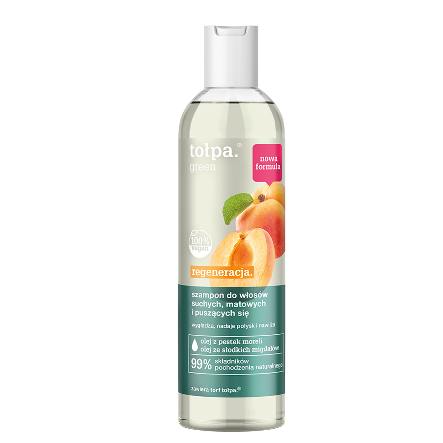 Tołpa. Green Regenerujący Szampon Do Włosów Suchych, Matowych I Puszących Się 300 Ml