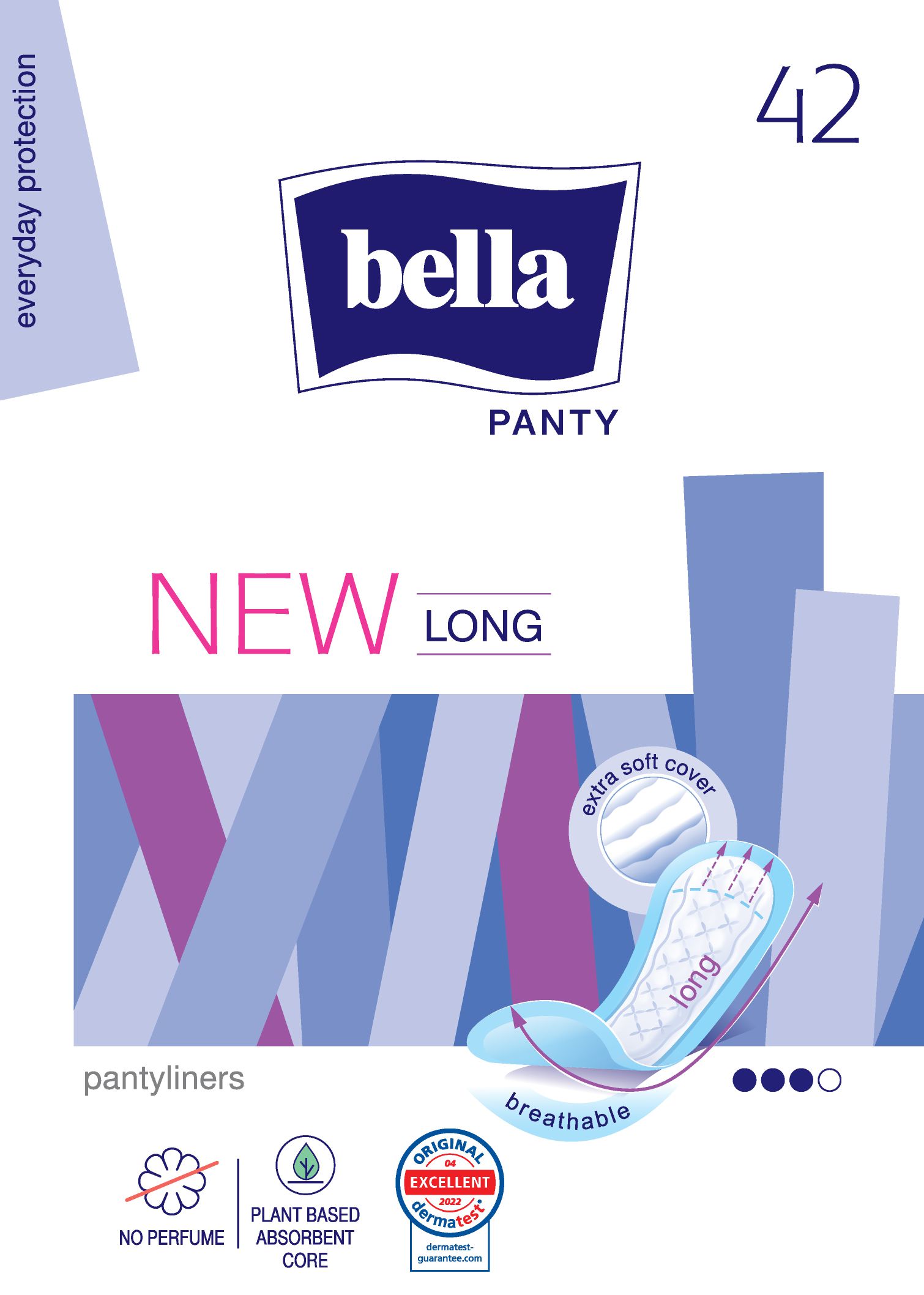 Wkładki Higieniczne Bella Panty New Long A42 Szt.