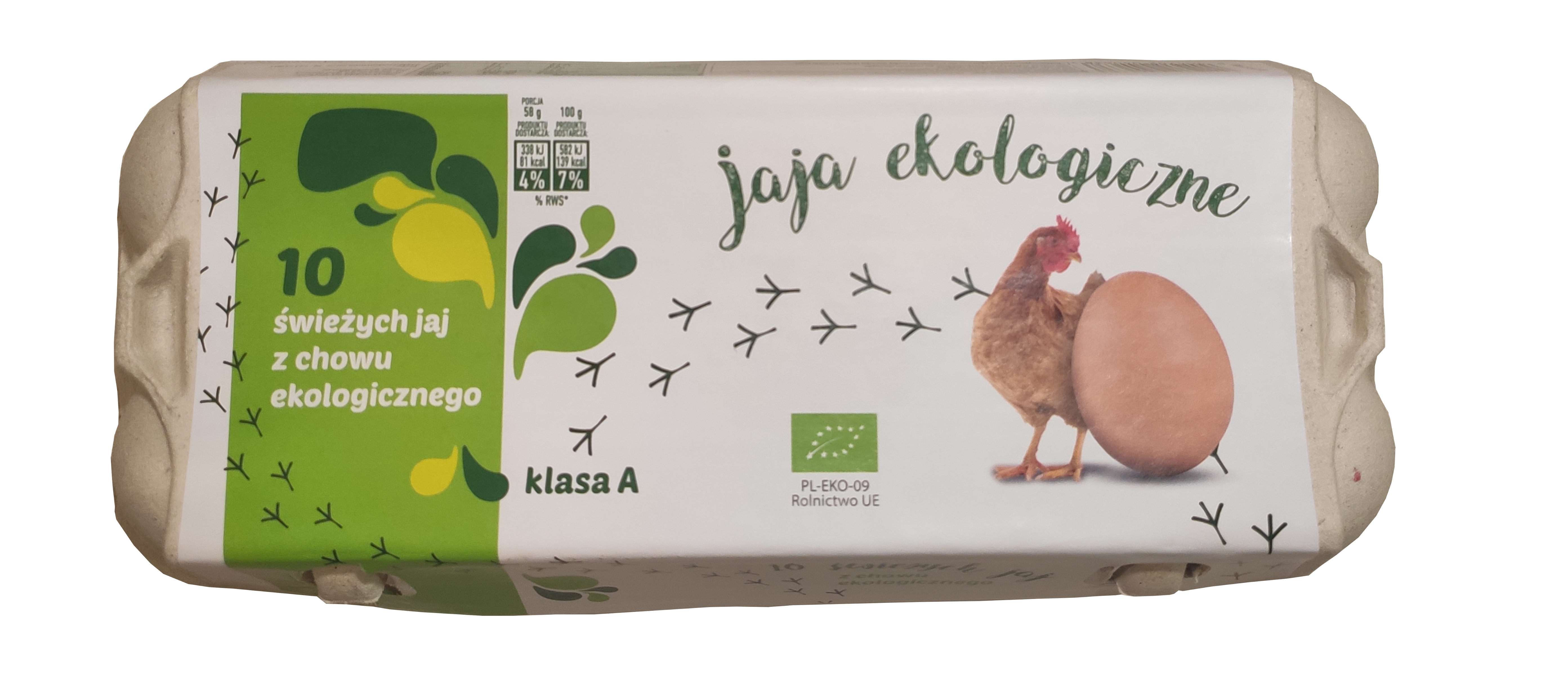 Nova-Jaja Ekologiczne Klasa Wagowa M 10 Sztuk